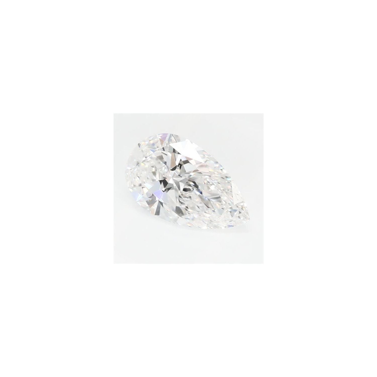 1.05 ct Pear Lab-Grown Diamond – E VVS2 – Faceted Cut – GCAL Certified — Sapphire Row