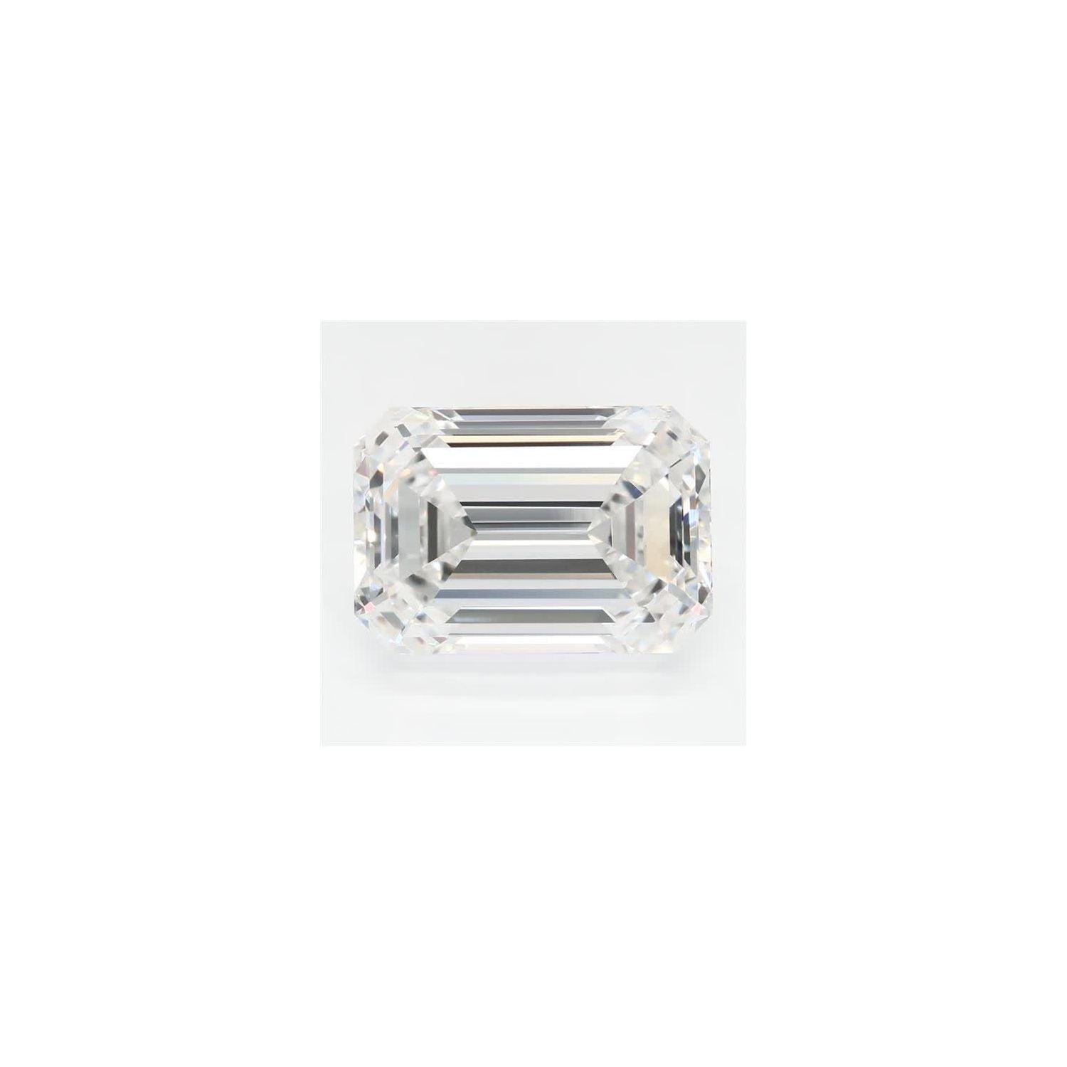 4.09 ct Emerald Lab-Grown Diamond – F VS1 – Step-cut – GCAL Certified — Sapphire Row