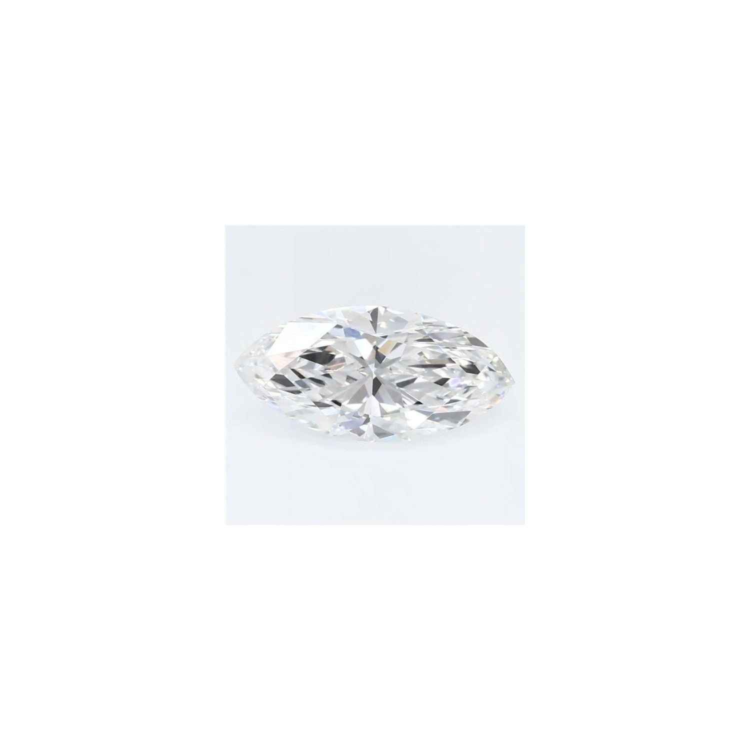 0.60 ct Marquise Lab-Grown Diamond – E VS2 – Faceted Cut – GCAL Certified — Sapphire Row