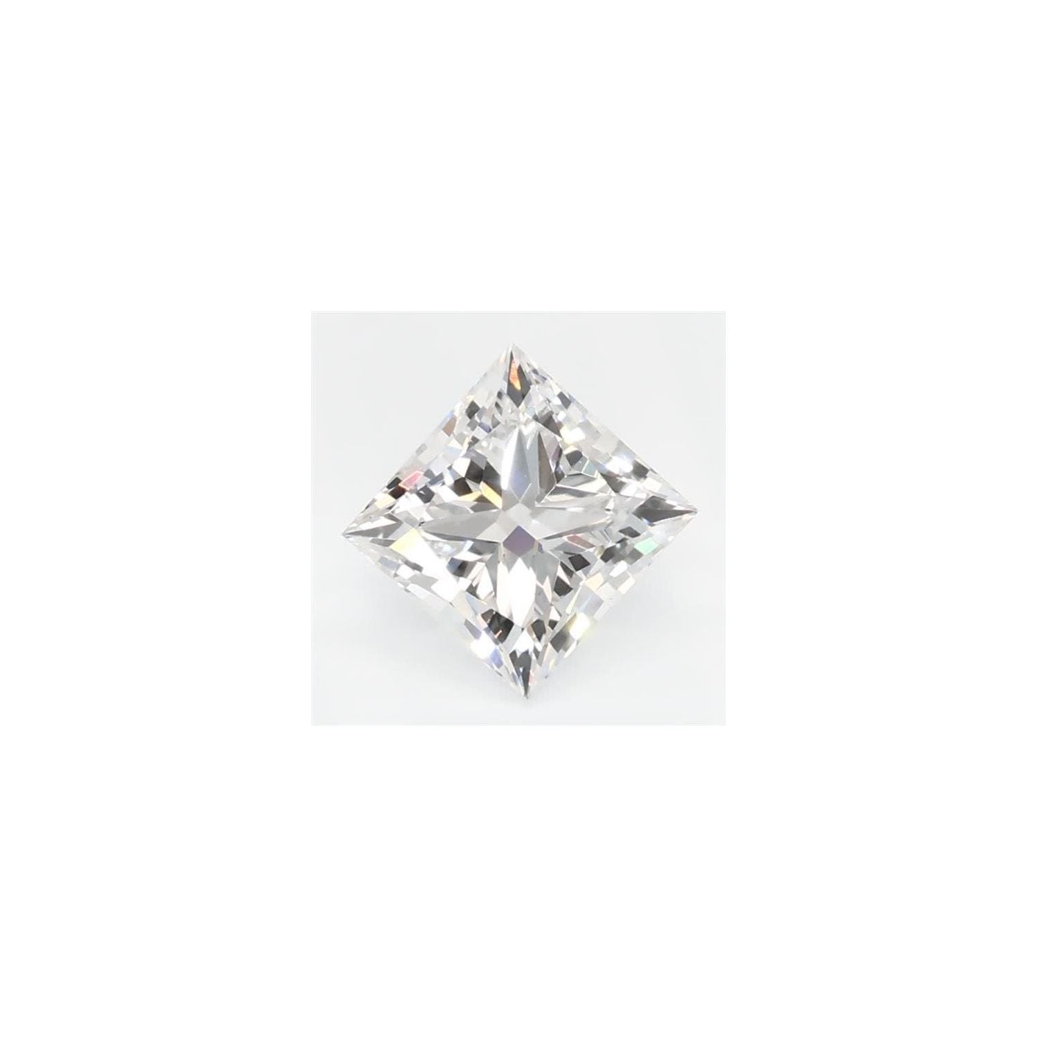0.70 ct Square Lab-Grown Diamond – F VS2 – Princess-cut – GCAL Certified — Sapphire Row