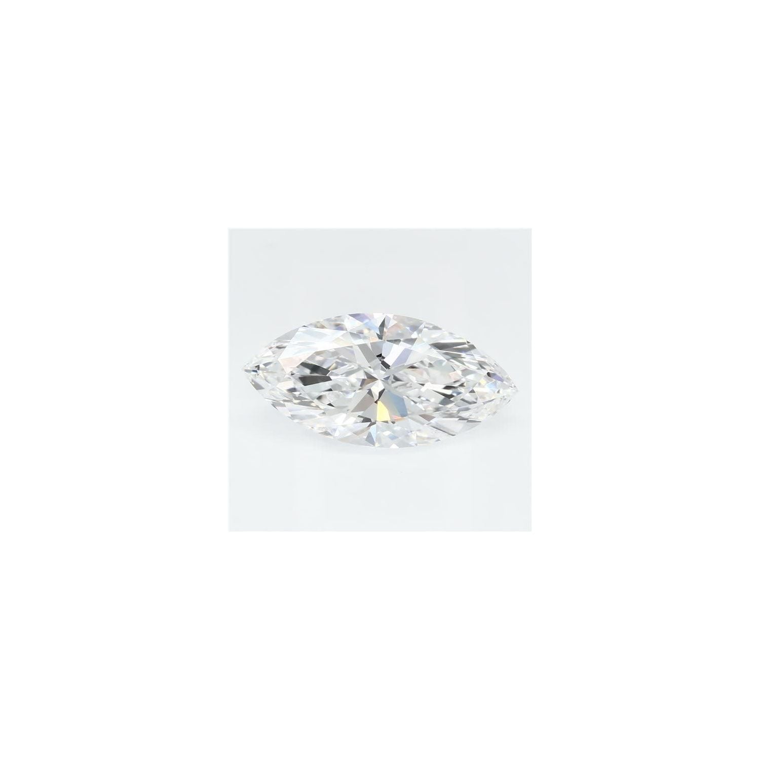1.37 ct Marquise Lab-Grown Diamond – D VVS2 – Faceted Cut – GCAL Certified — Sapphire Row