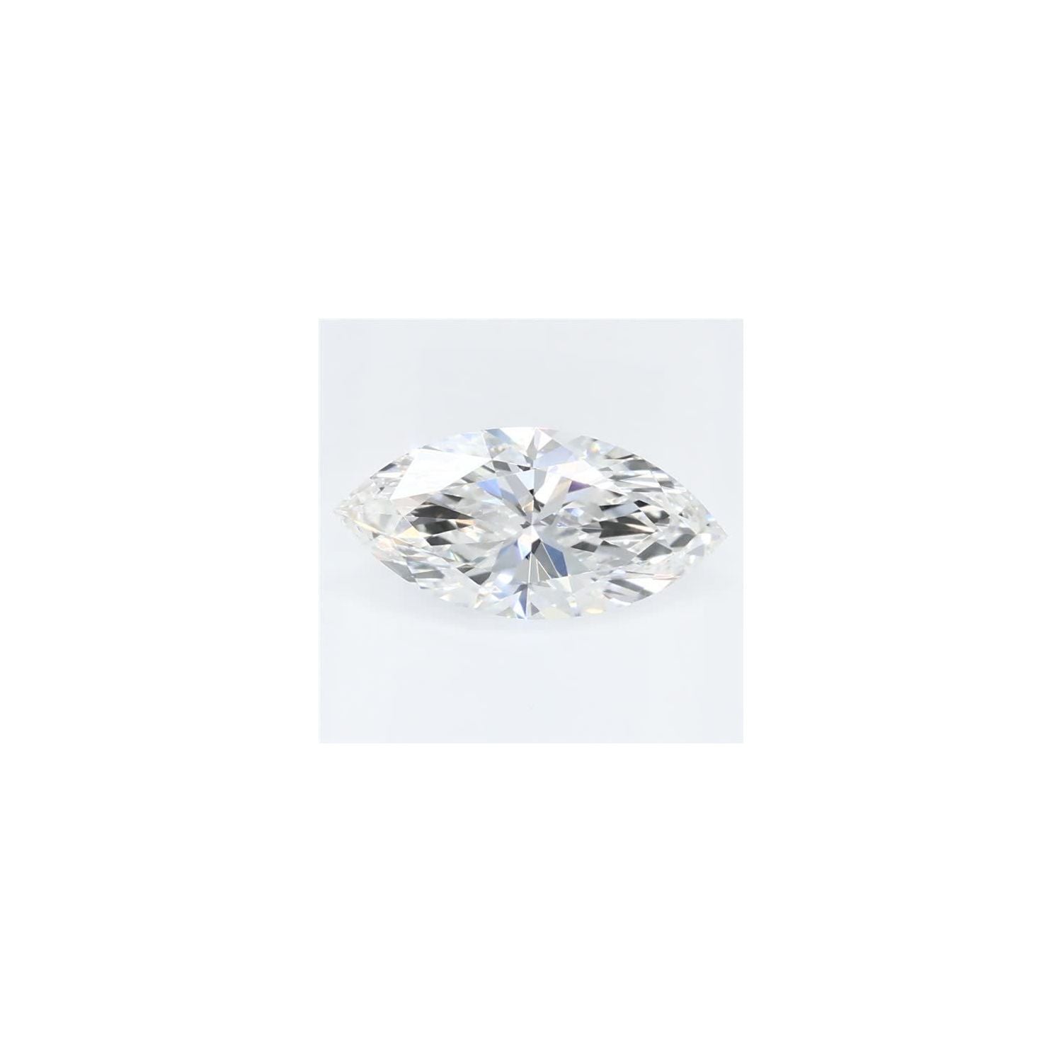 0.55 ct Marquise Lab-Grown Diamond – E VS1 – Faceted Cut – GCAL Certified — Sapphire Row