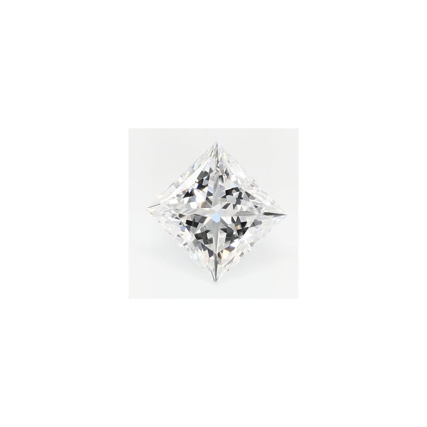 0.58 ct Square Lab-Grown Diamond – D VS2 – Princess-cut – GCAL Certified — Sapphire Row