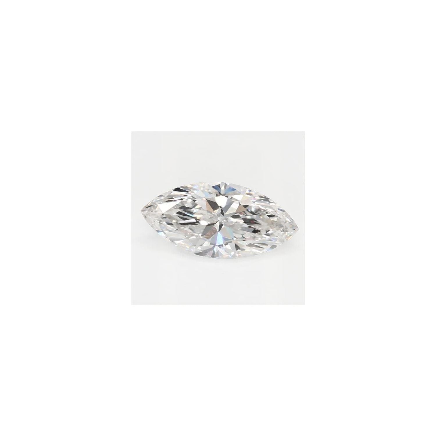 0.90 ct Marquise Lab-Grown Diamond – F VS2 – Faceted Cut – GCAL Certified — Sapphire Row