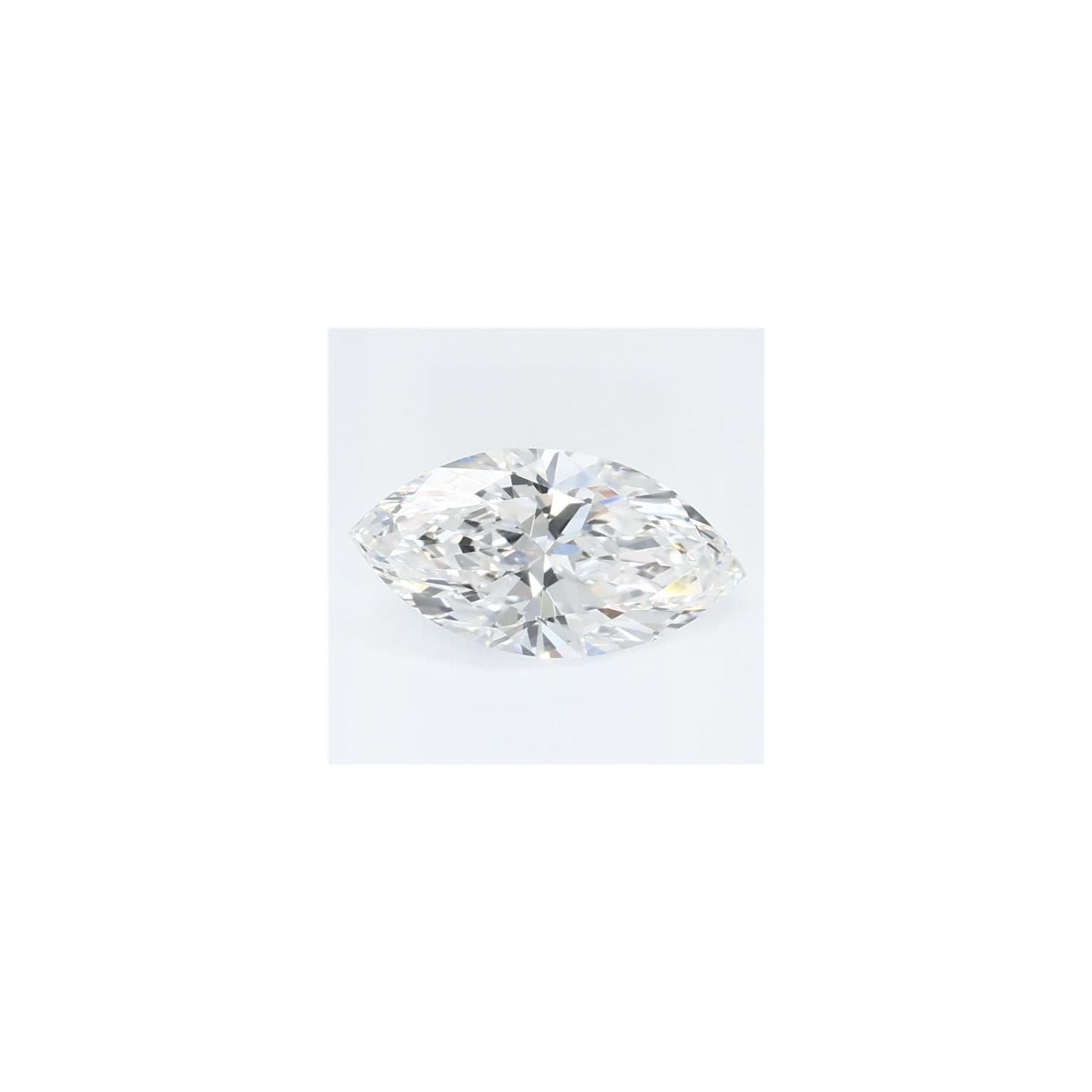 0.58 ct Marquise Lab-Grown Diamond – E VVS2 – Faceted Cut – GCAL Certified — Sapphire Row