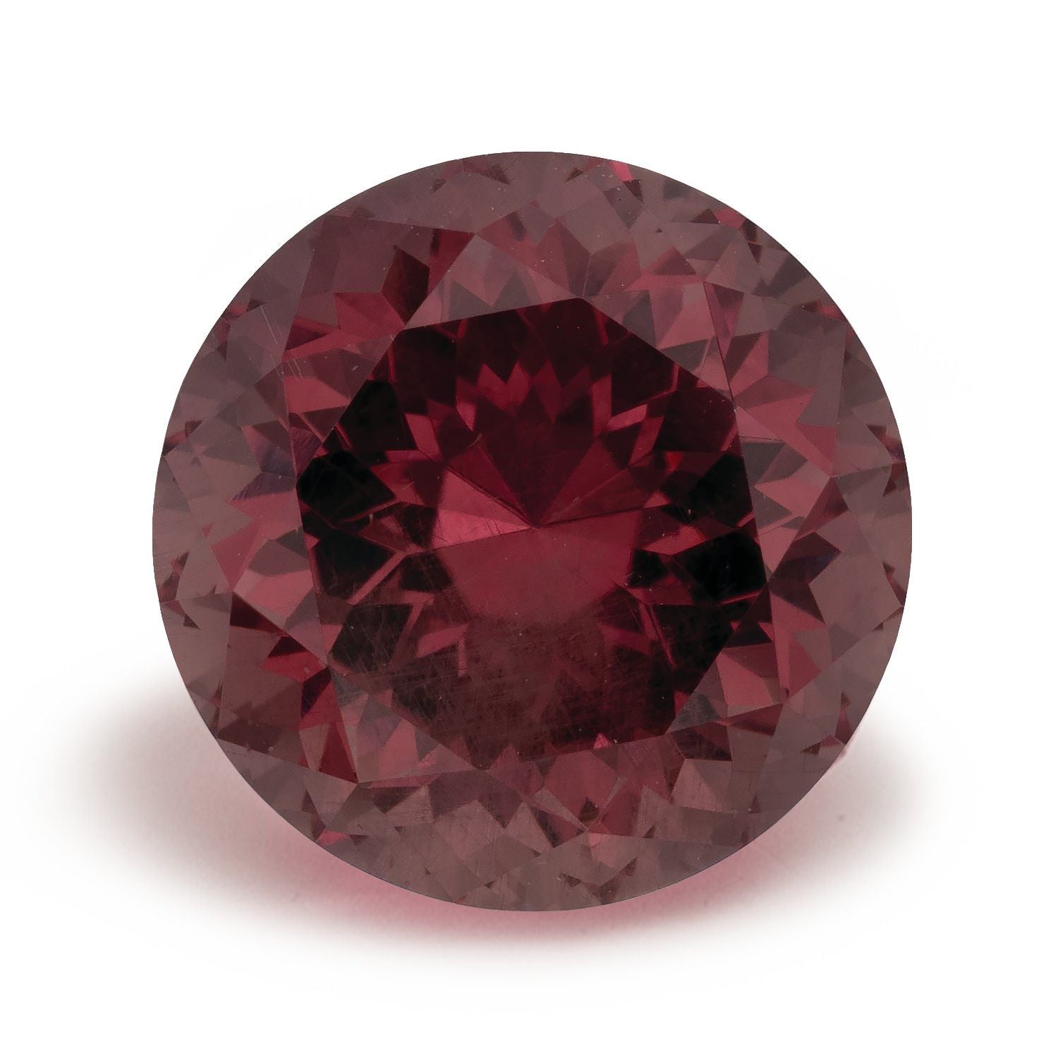 5.54 ct Round Natural Natural Garnet Garnet – Faceted Cut – N/A Certified — Sapphire Row