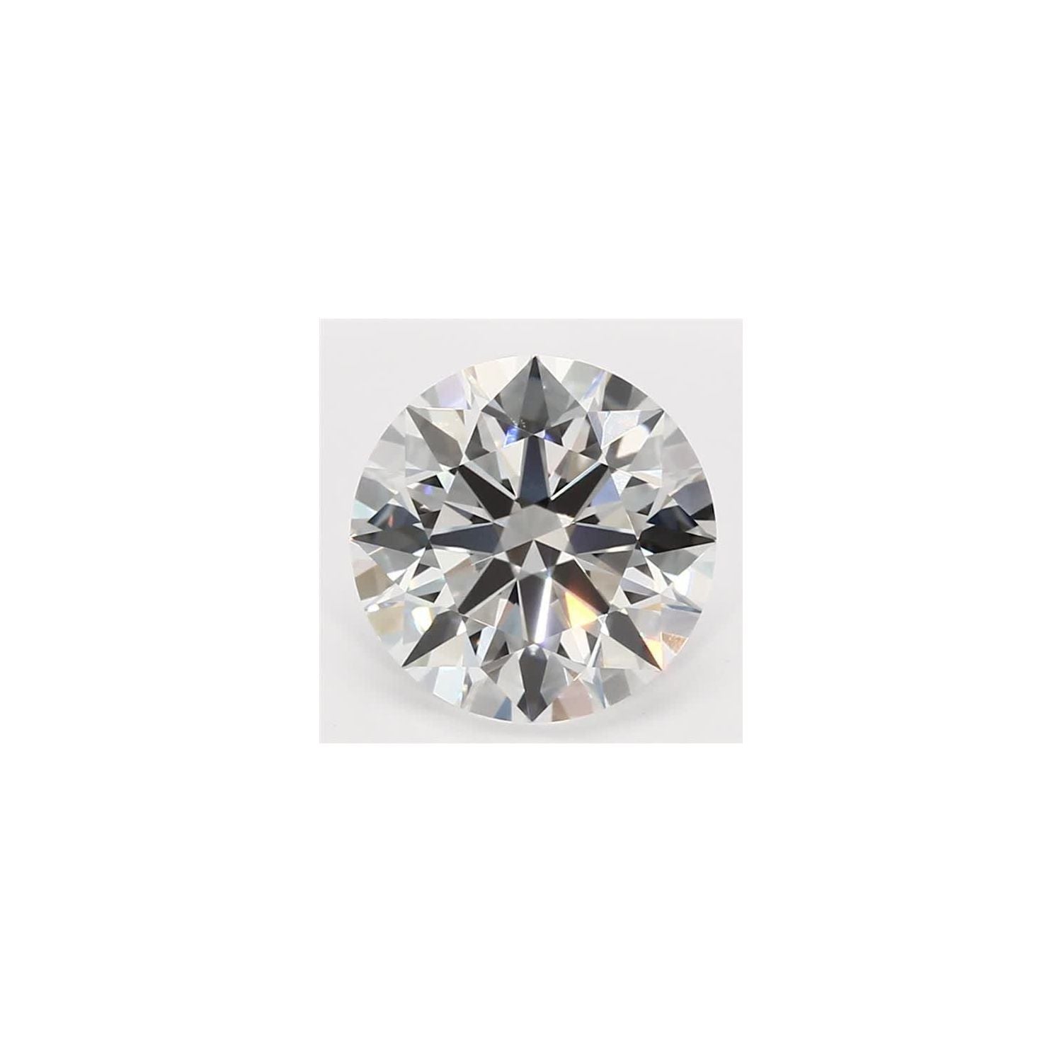 2.33 ct Round Lab-Grown Diamond – E VVS2 – Faceted Cut – GCAL Certified — Sapphire Row
