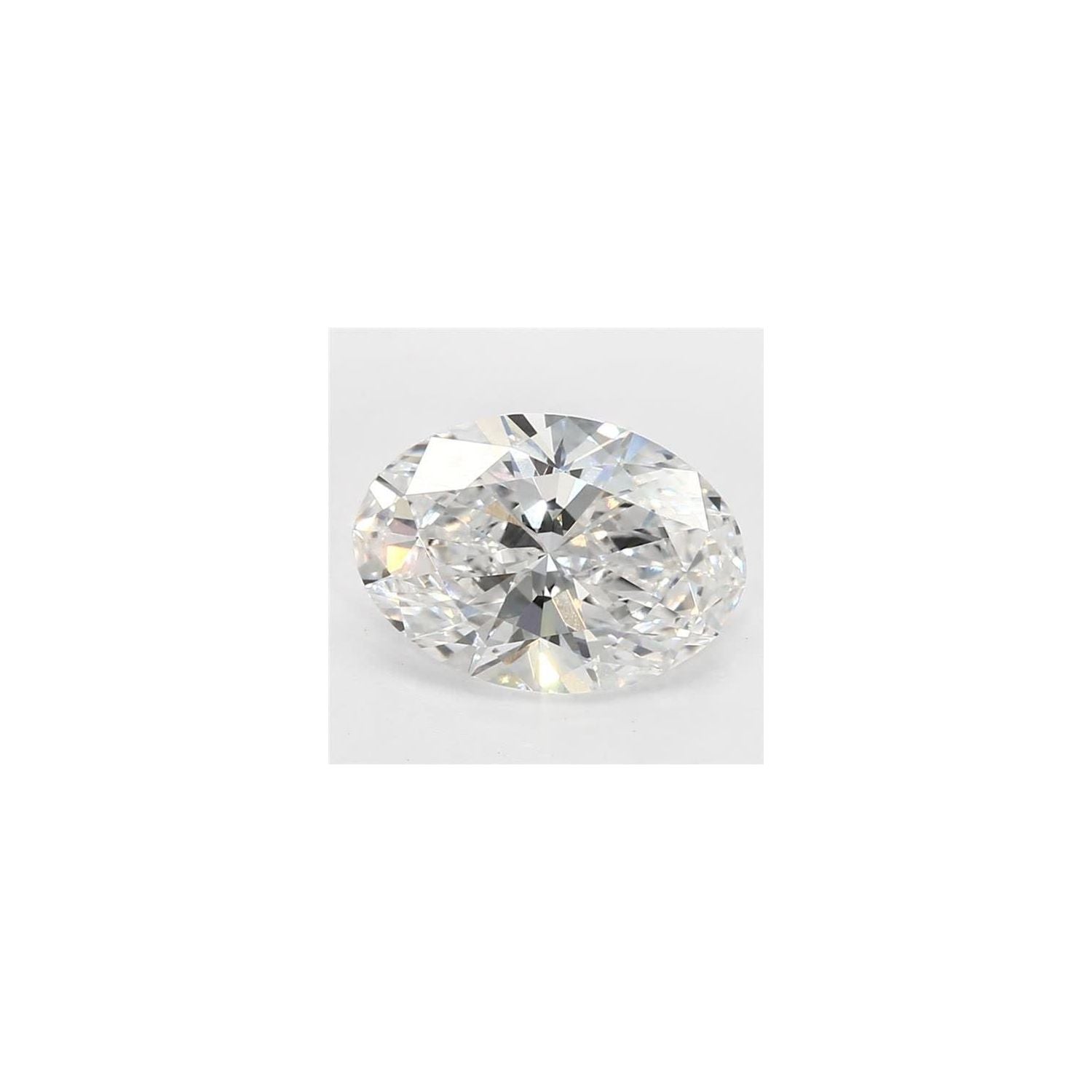 1.96 ct Oval Lab-Grown Diamond – D VVS2 – Faceted Cut – GCAL Certified — Sapphire Row