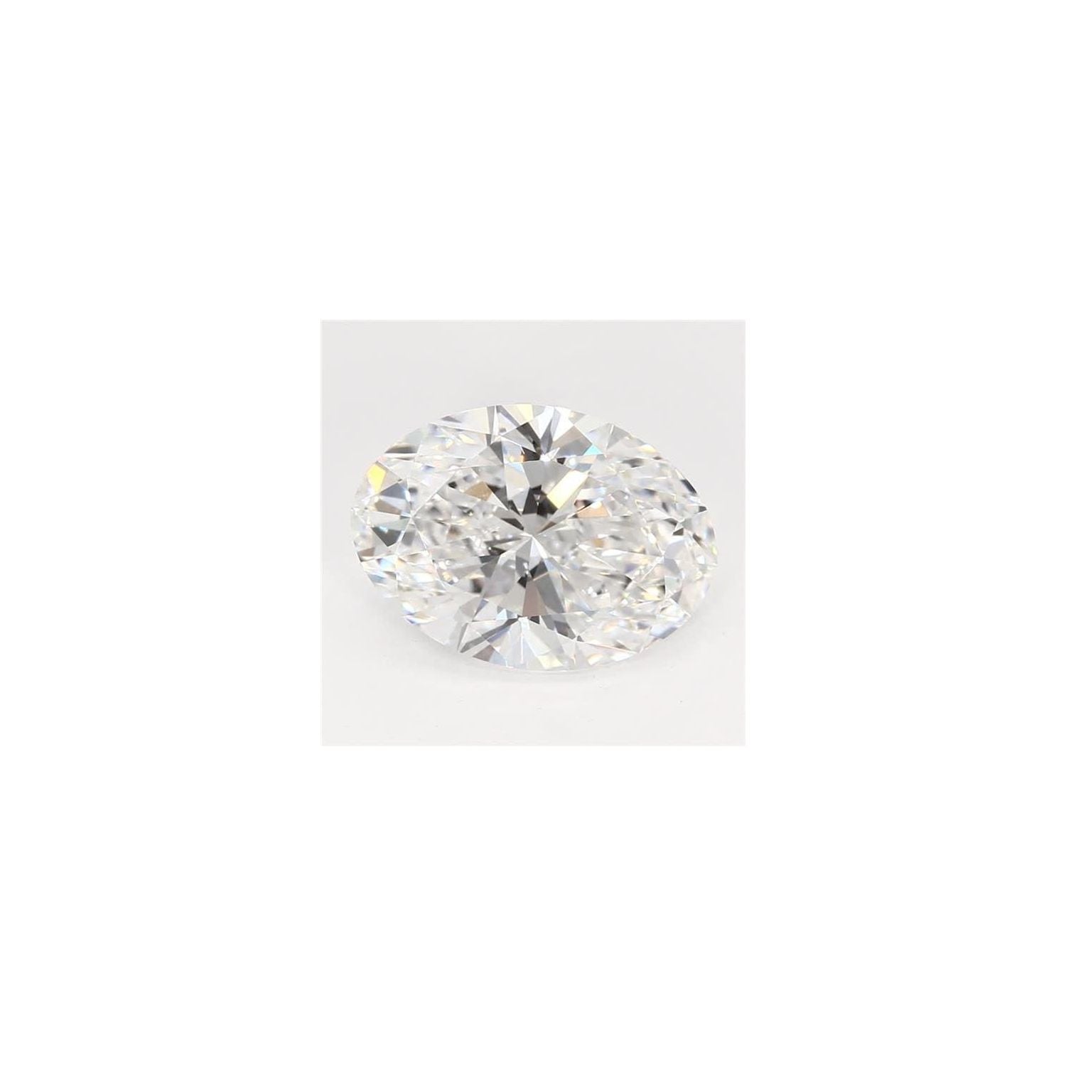 2.58 ct Oval Lab-Grown Diamond – D VS1 – Faceted Cut – GCAL Certified — Sapphire Row
