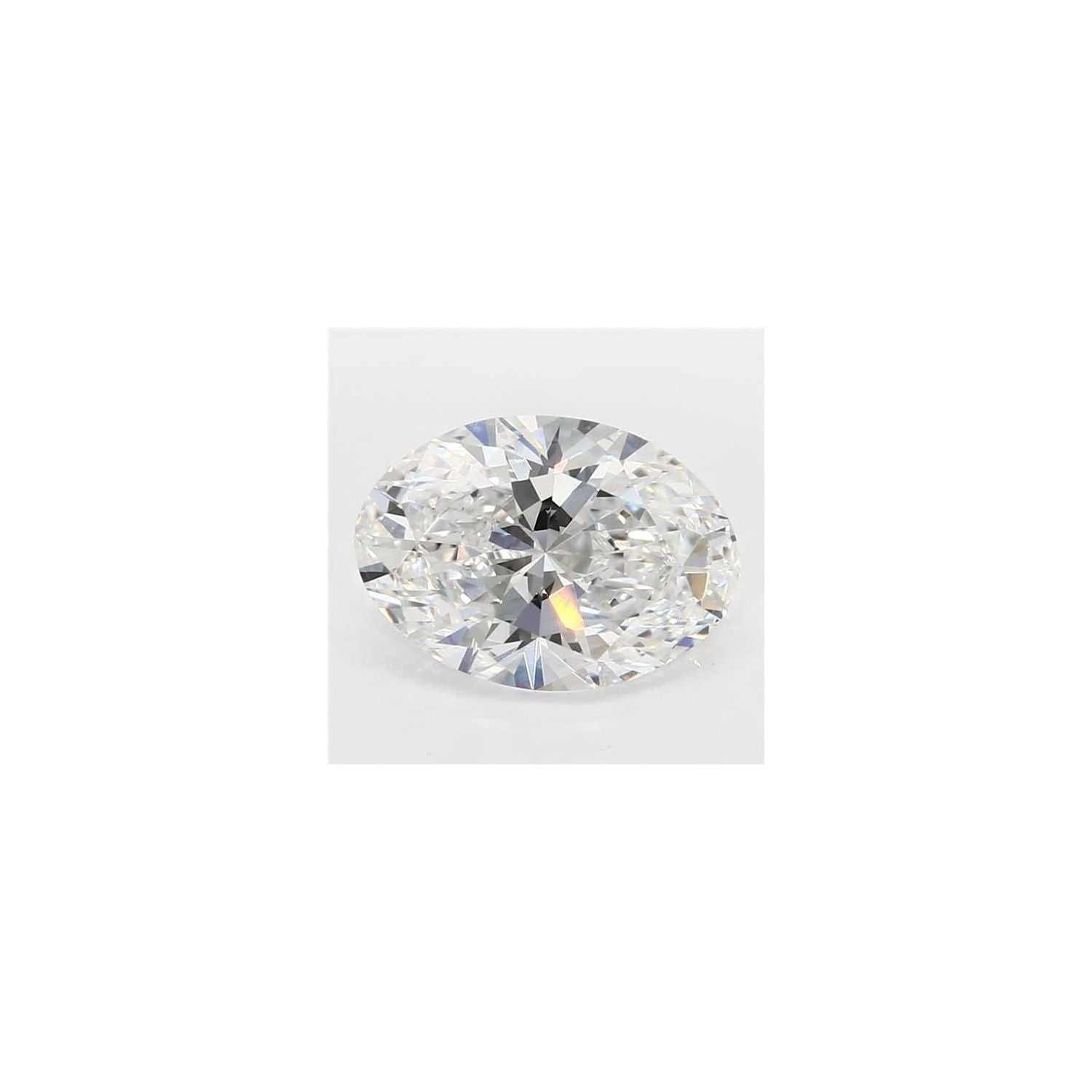 2.05 ct Oval Lab-Grown Diamond – D VVS2 – Faceted Cut – GCAL Certified — Sapphire Row
