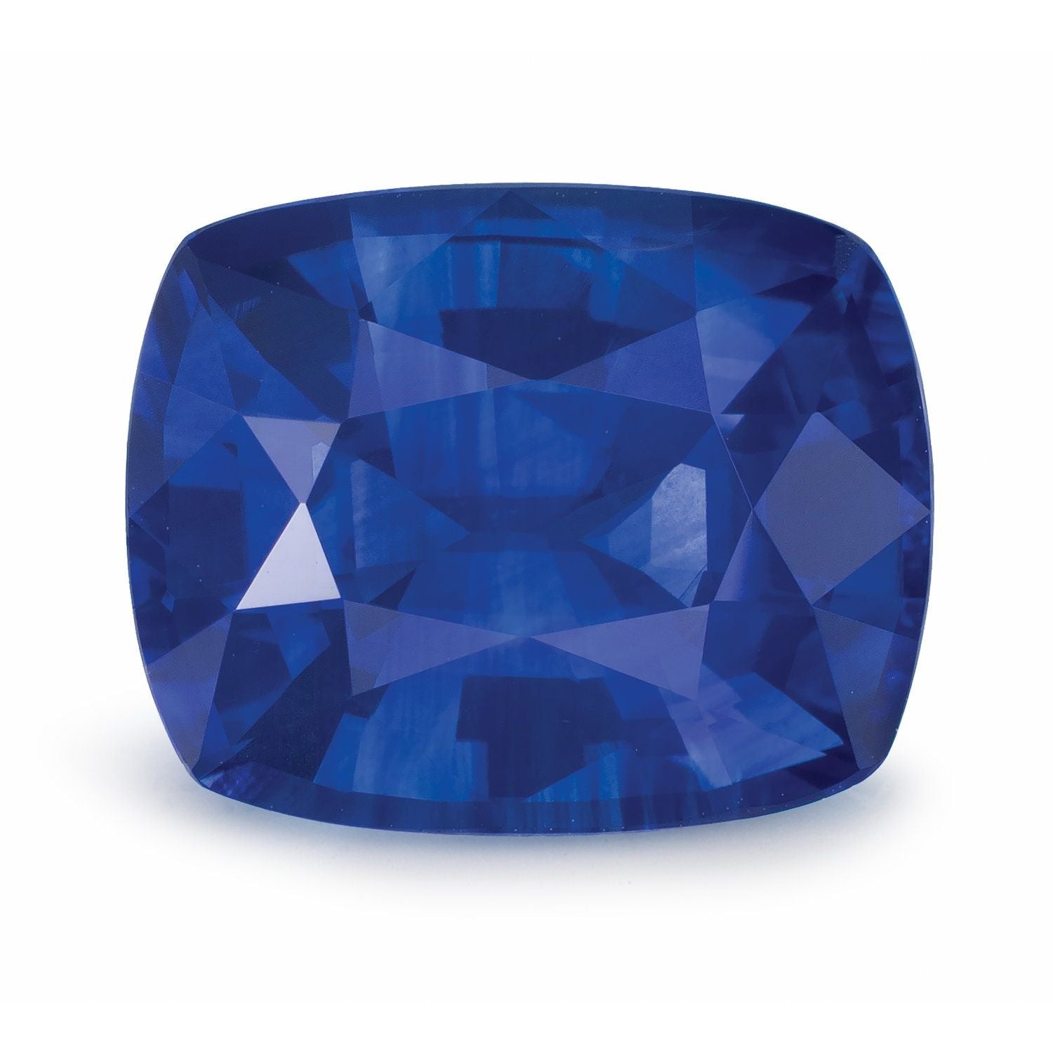 5.05 ct natural blue sapphire from Sri Lanka, antique cushion cut | Sapphire Row