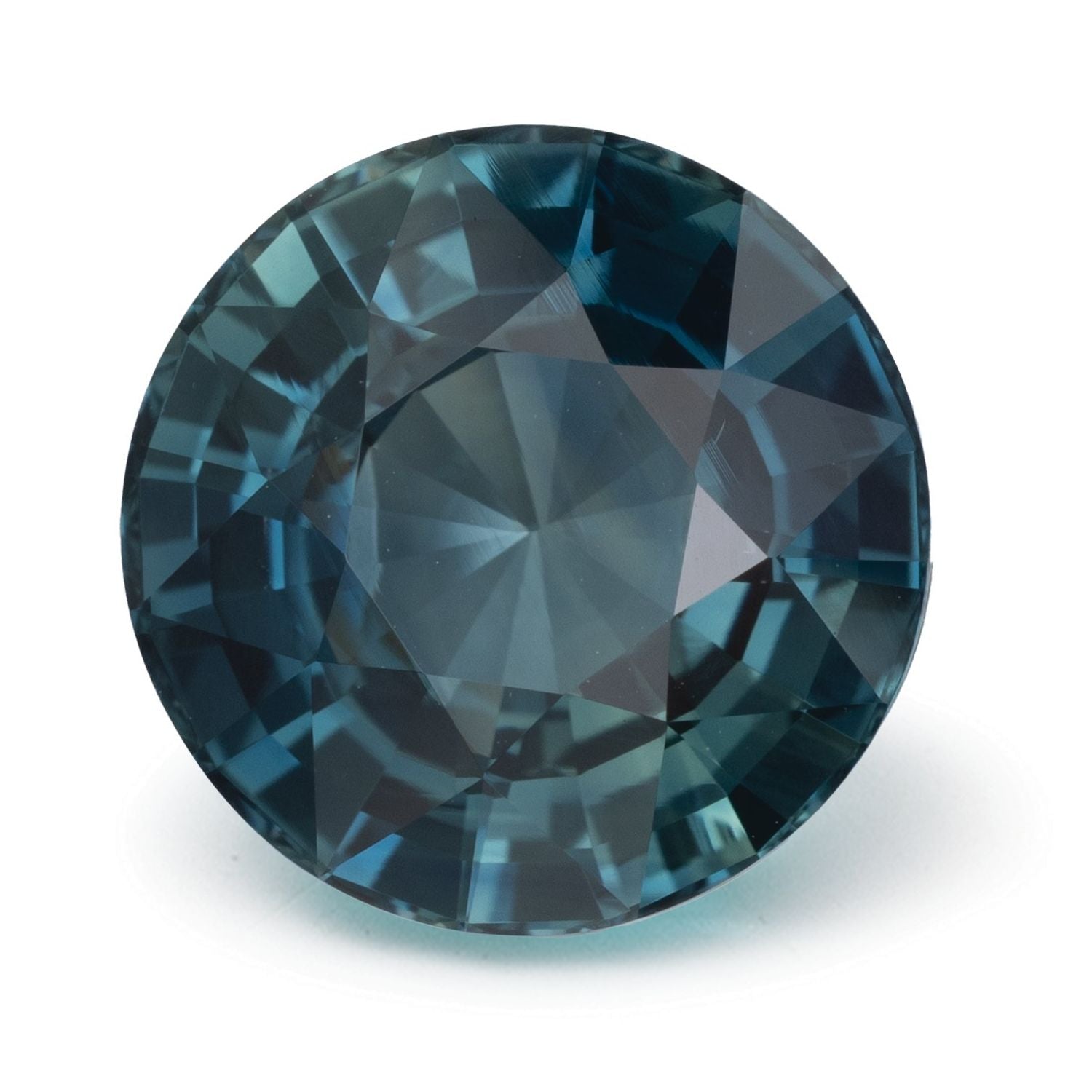 5.54 ct Round Natural Natural Sapphire Sapphire – Faceted Cut – N/A Certified — Sapphire Row