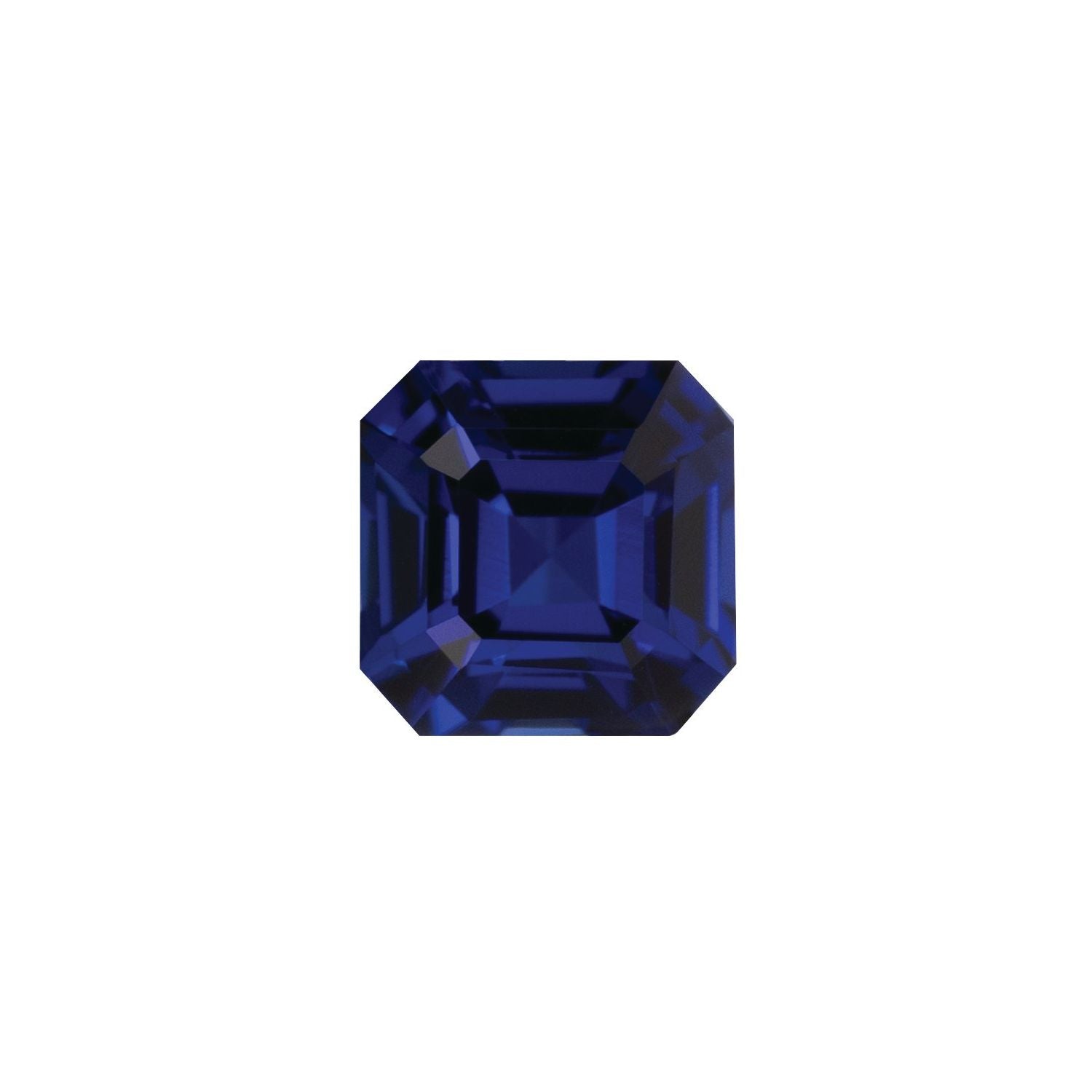 3 mm Asscher Lab-Grown Blue Sapphire – Step-Cut – Eye-Clean Quality — Sapphire Row