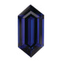 12x6 mm Elongated Hexagon Lab-Grown Blue Sapphire – Step-Cut – Eye-Clean Quality — Sapphire Row
