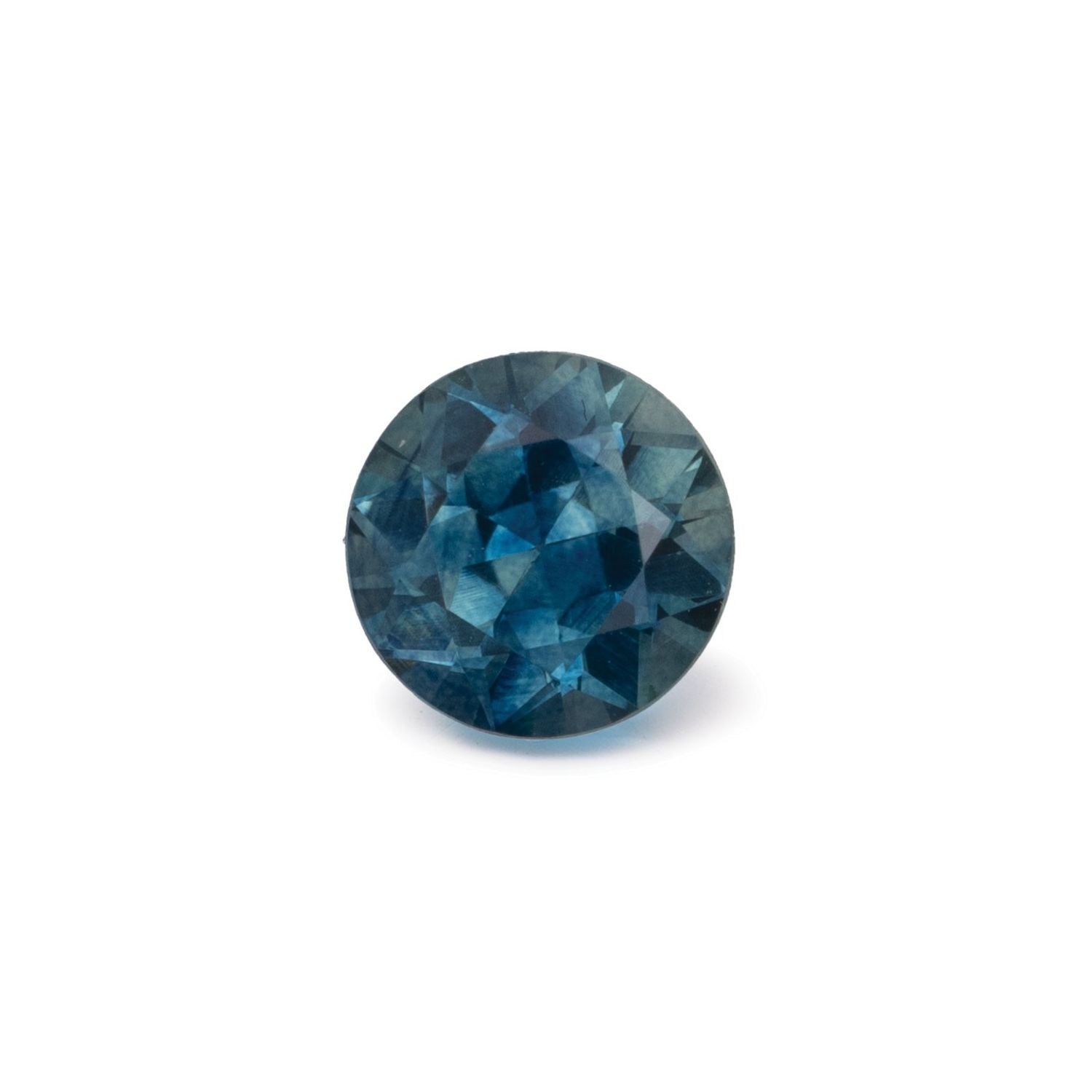 1.56 ct Round Natural Natural Sapphire Sapphire – Faceted Cut – GIA Certified — Sapphire Row