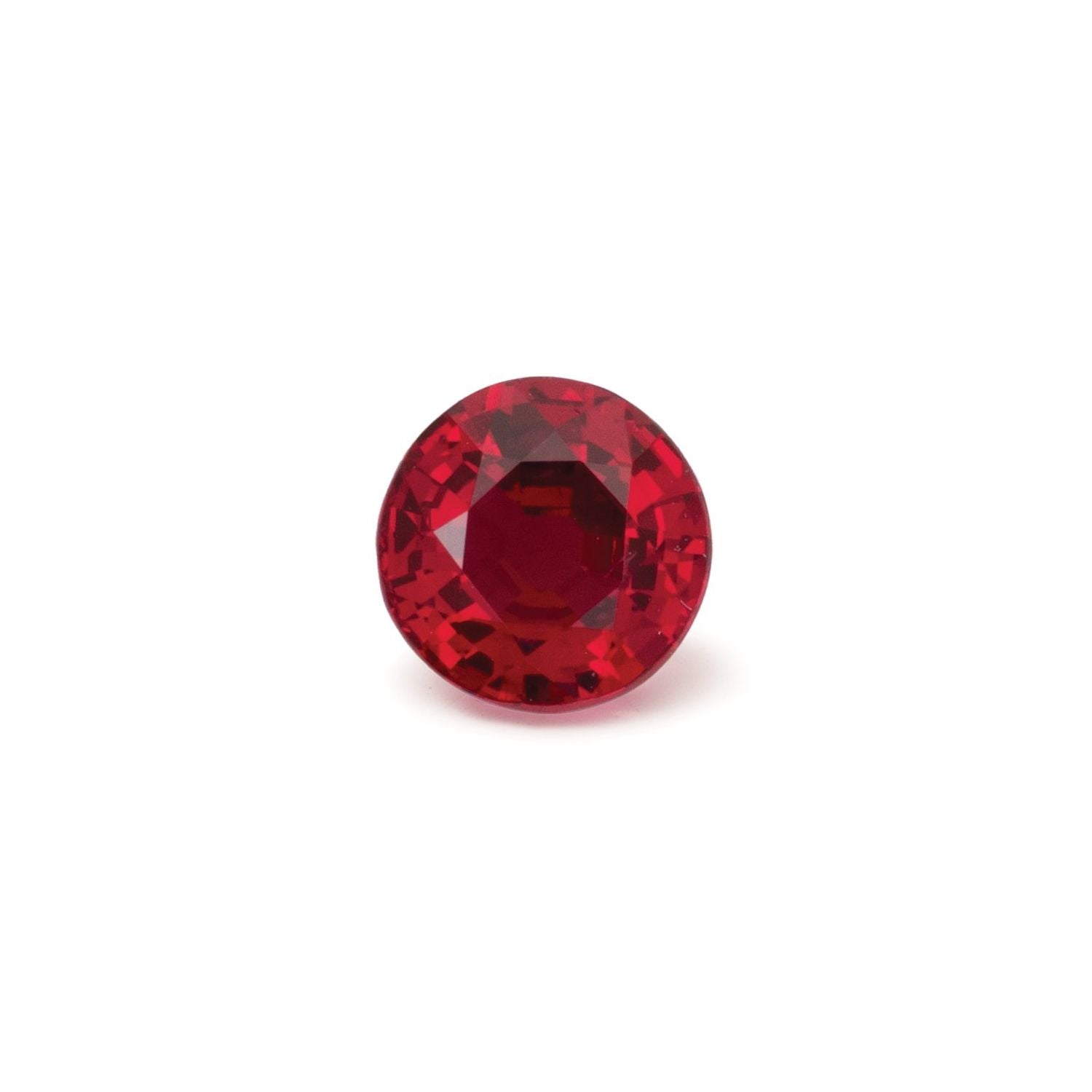 1.02 ct Round Natural Natural Ruby Ruby – Faceted Cut – N/A Certified — Sapphire Row