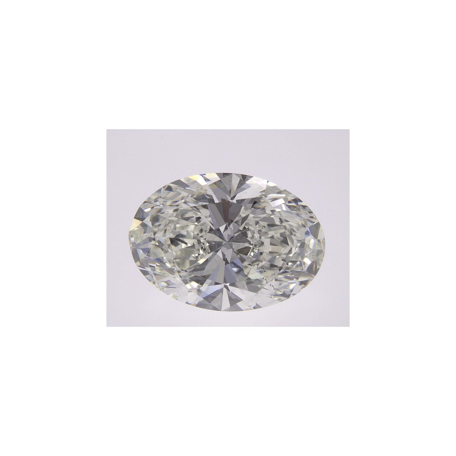 2.51 ct Oval Natural Diamond – G SI1 – Faceted Cut – EGL USA Certified — Sapphire Row