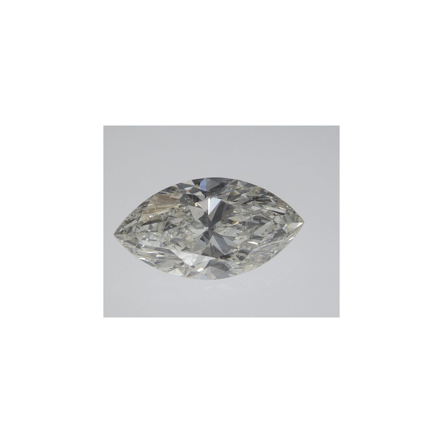 1.70 ct Marquise Natural Diamond – I SI2 – Faceted Cut – EGL USA Certified — Sapphire Row