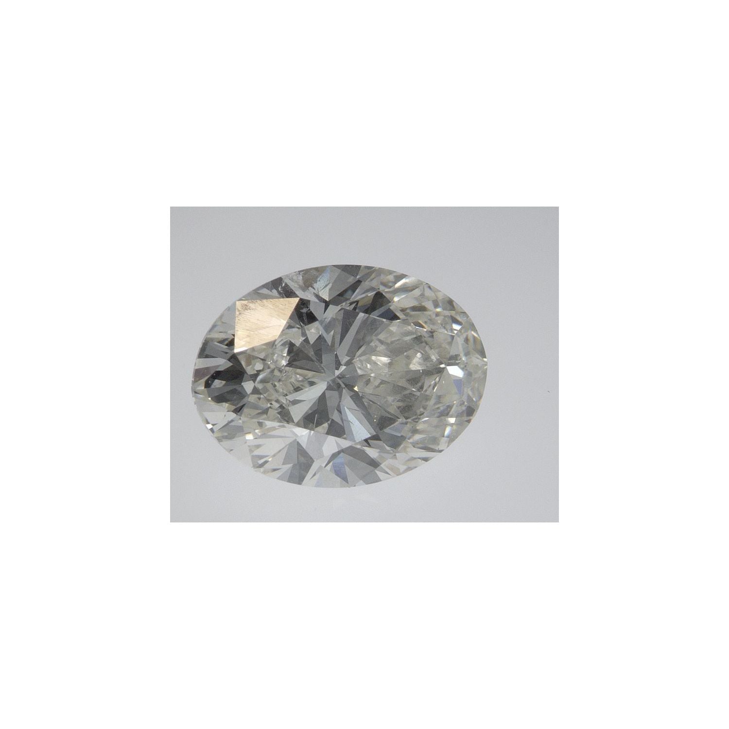 3.02 ct Oval Natural Diamond – I SI1 – Faceted Cut – EGL USA Certified — Sapphire Row