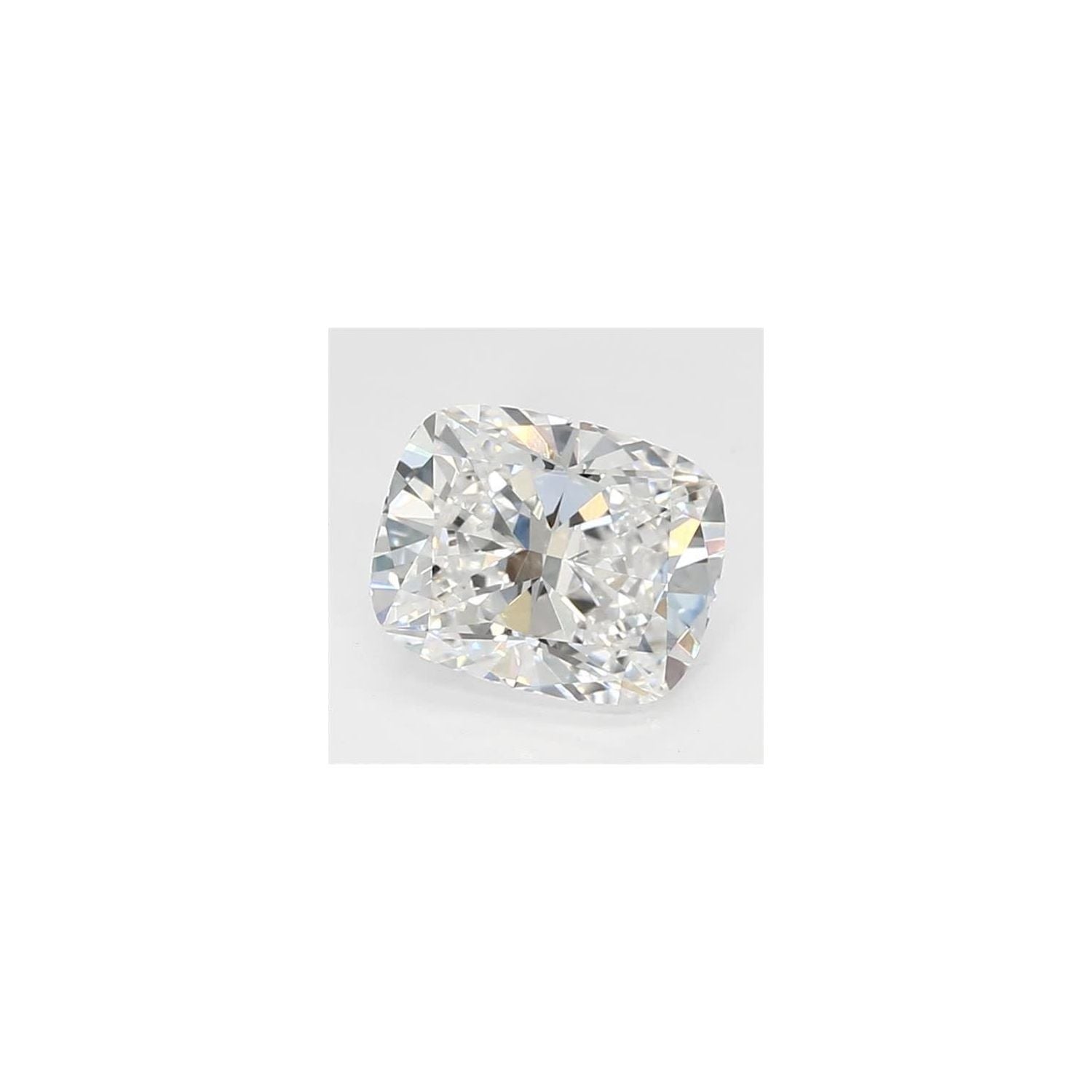 1.33 ct Elongated Cushion Lab-Grown Diamond – D VVS1 – Faceted Cut – GCAL Certified — Sapphire Row