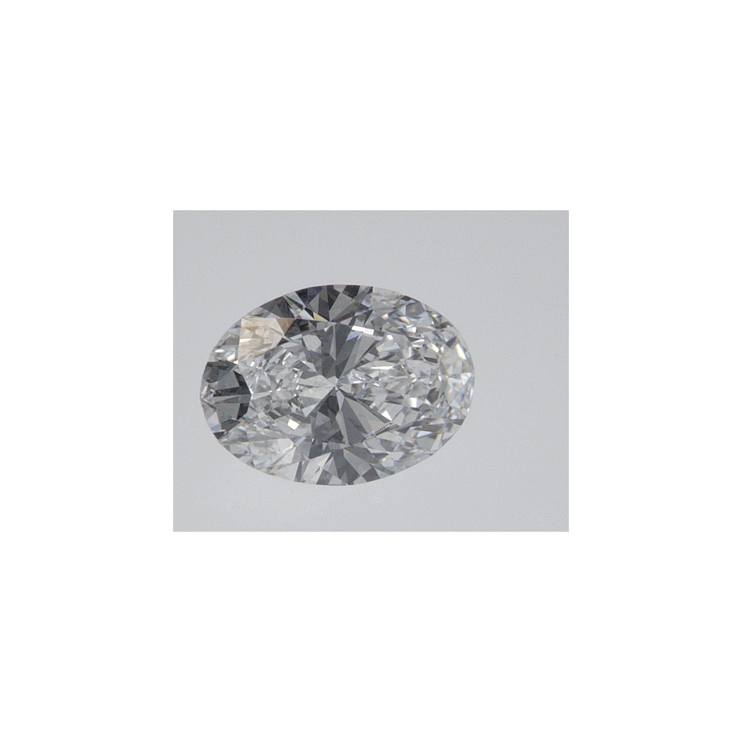 0.55 ct Oval Lab-Grown Diamond – D VVS2 – Faceted Cut – IGI Certified — Sapphire Row