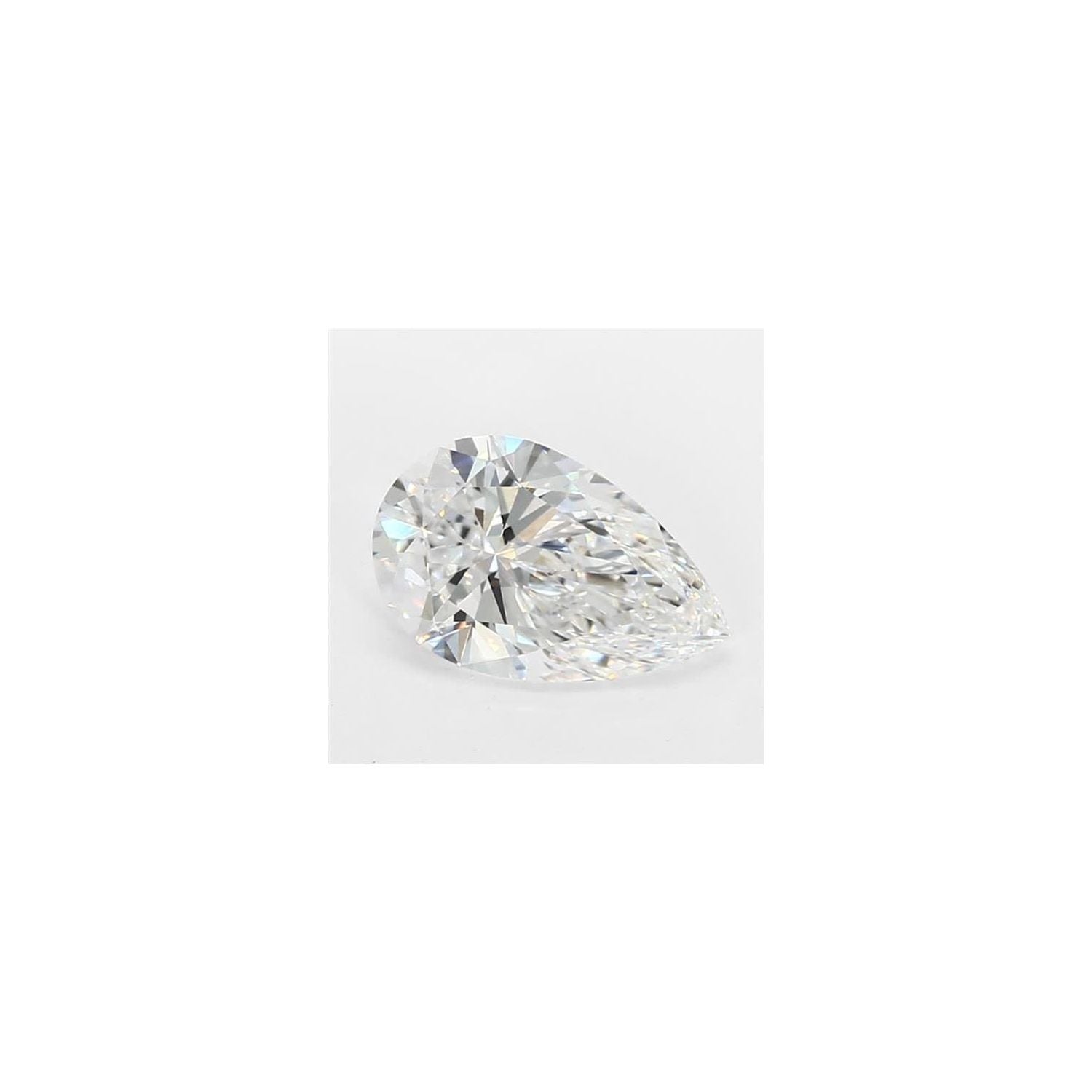1.06 ct Pear Lab-Grown Diamond – D VVS2 – Faceted Cut – GCAL Certified — Sapphire Row