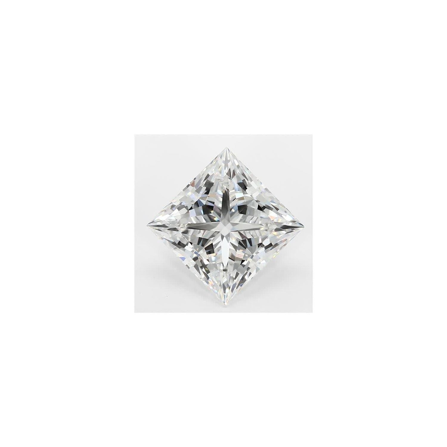 4.02 ct Square Lab-Grown Diamond – D VVS2 – Princess-cut – GCAL Certified — Sapphire Row