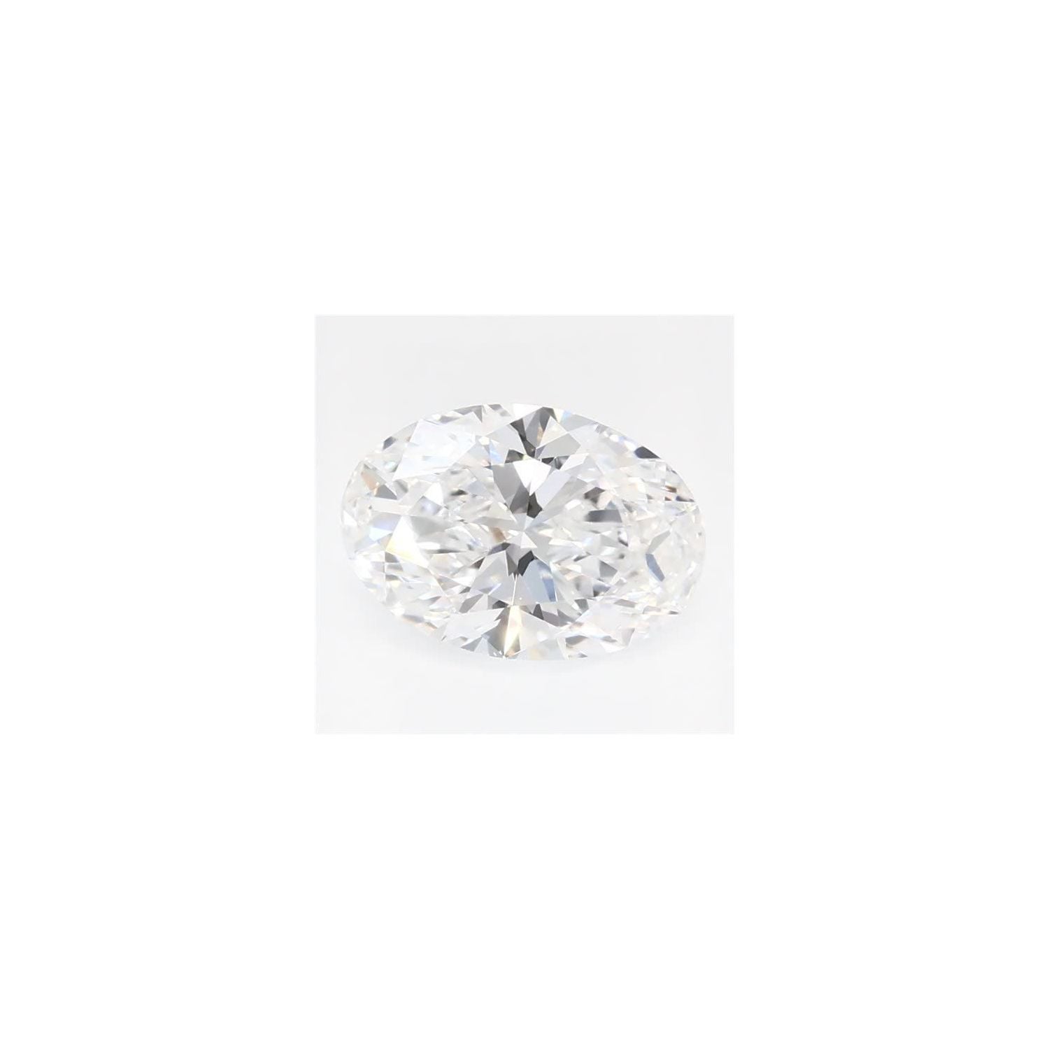 0.72 ct Oval Lab-Grown Diamond – D VVS2 – Faceted Cut – GCAL Certified — Sapphire Row