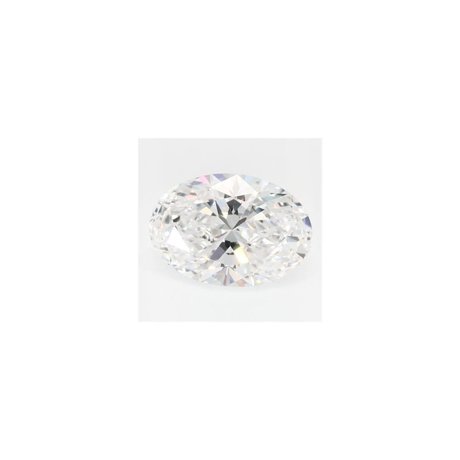 0.73 ct Oval Lab-Grown Diamond – D VS1 – Faceted Cut – GCAL Certified — Sapphire Row