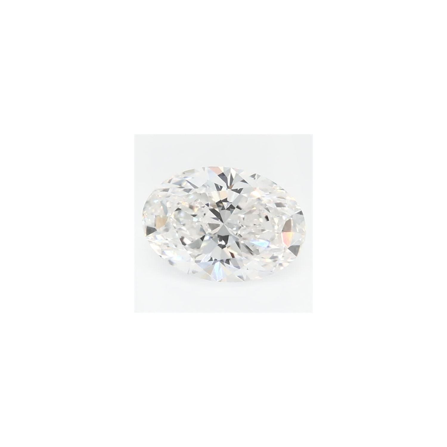 0.77 ct Oval Lab-Grown Diamond – E VS1 – Faceted Cut – GCAL Certified — Sapphire Row