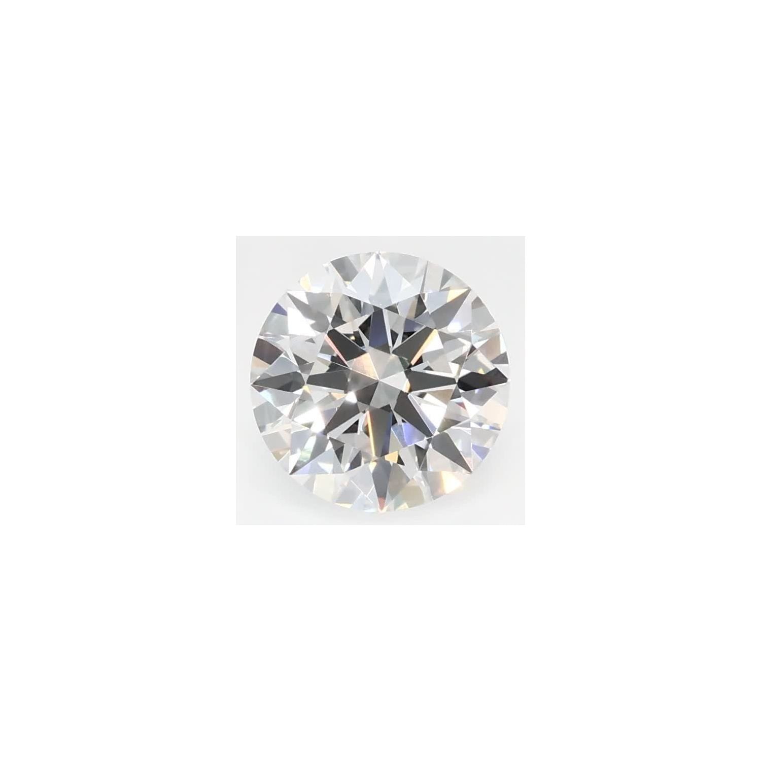 0.89 ct Round Lab-Grown Diamond – E VVS2 – Faceted Cut – GCAL Certified — Sapphire Row
