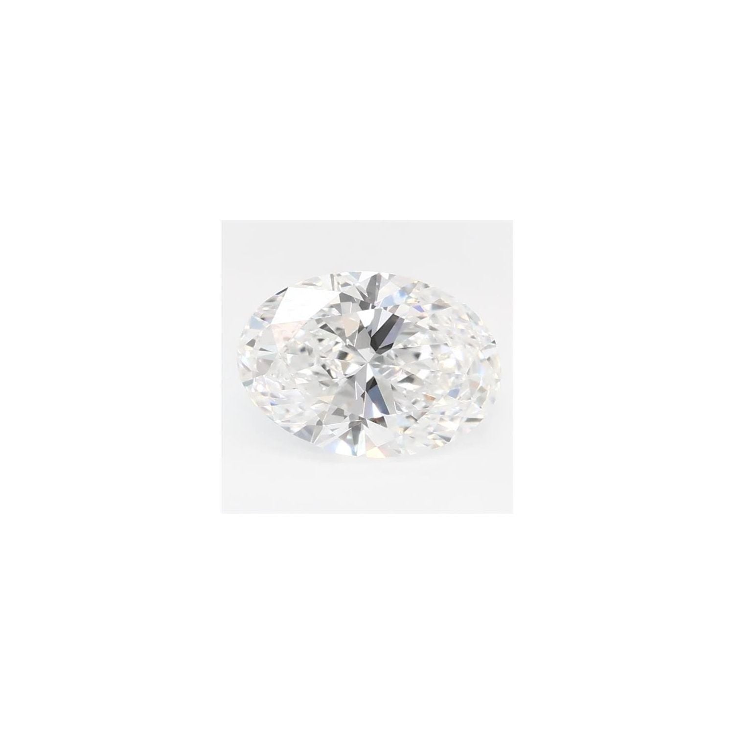 0.74 ct Oval Lab-Grown Diamond – D VVS2 – Faceted Cut – GCAL Certified — Sapphire Row