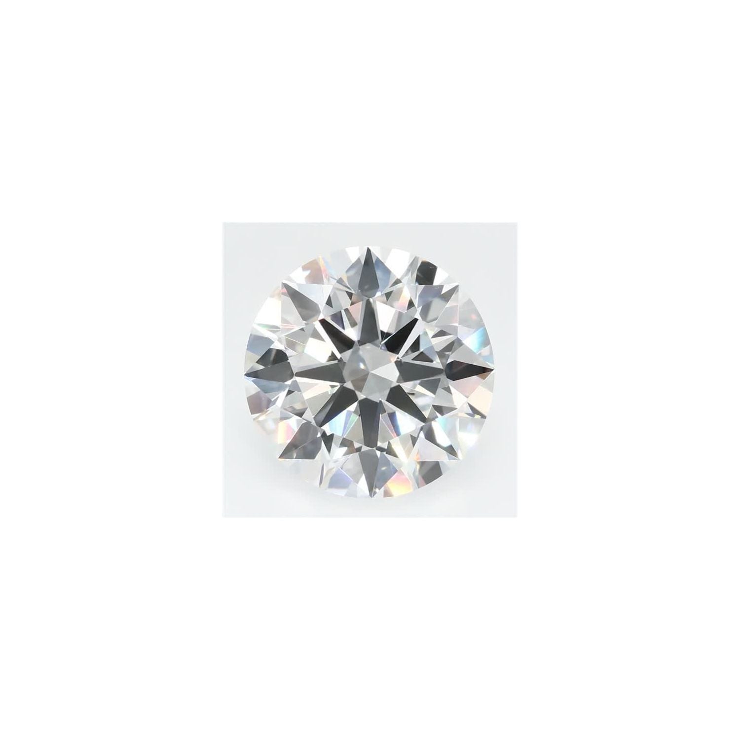 4.07 ct Round Lab-Grown Diamond – F VVS2 – Faceted Cut – GCAL Certified — Sapphire Row