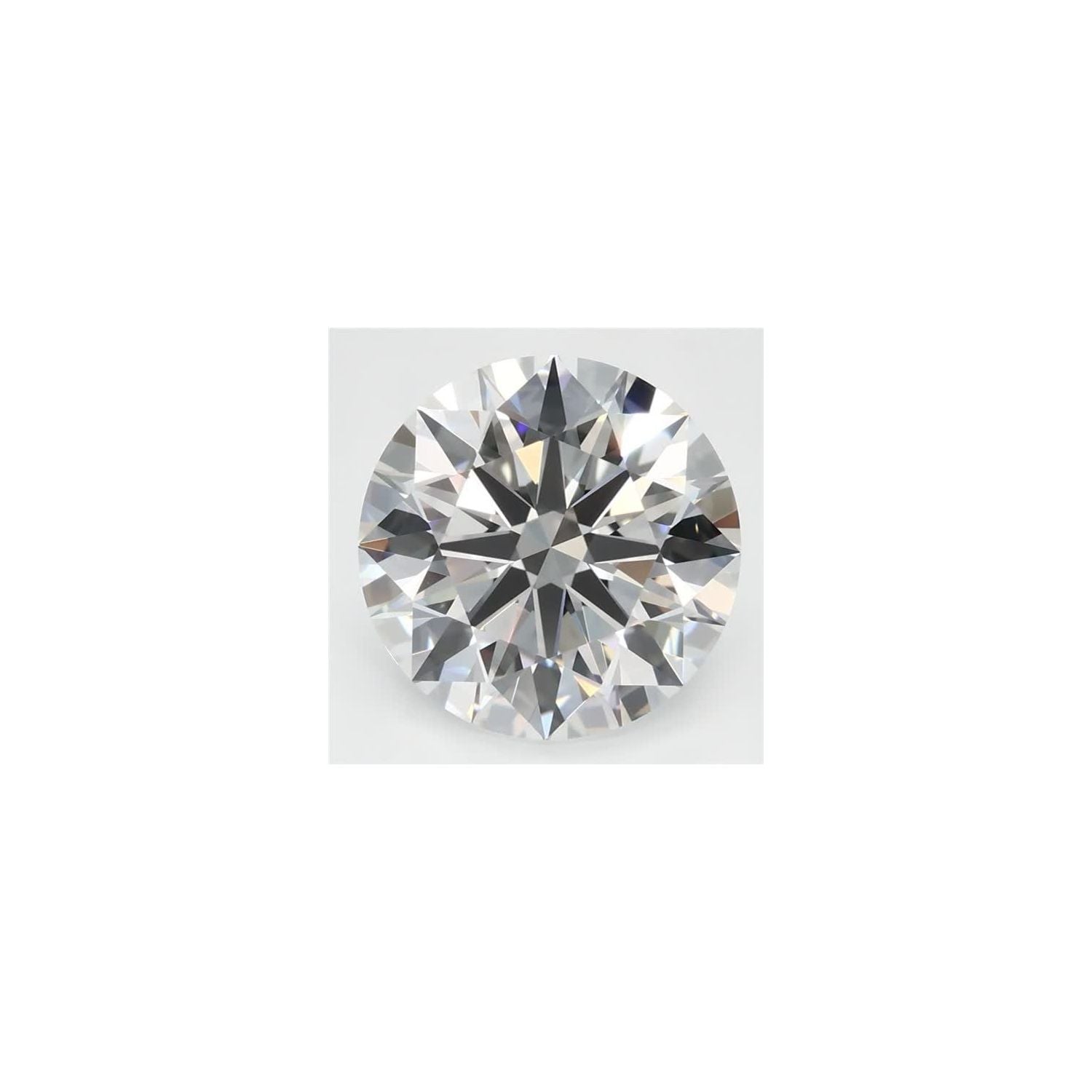 2.33 ct Round Lab-Grown Diamond – E VVS2 – Faceted Cut – GCAL Certified — Sapphire Row