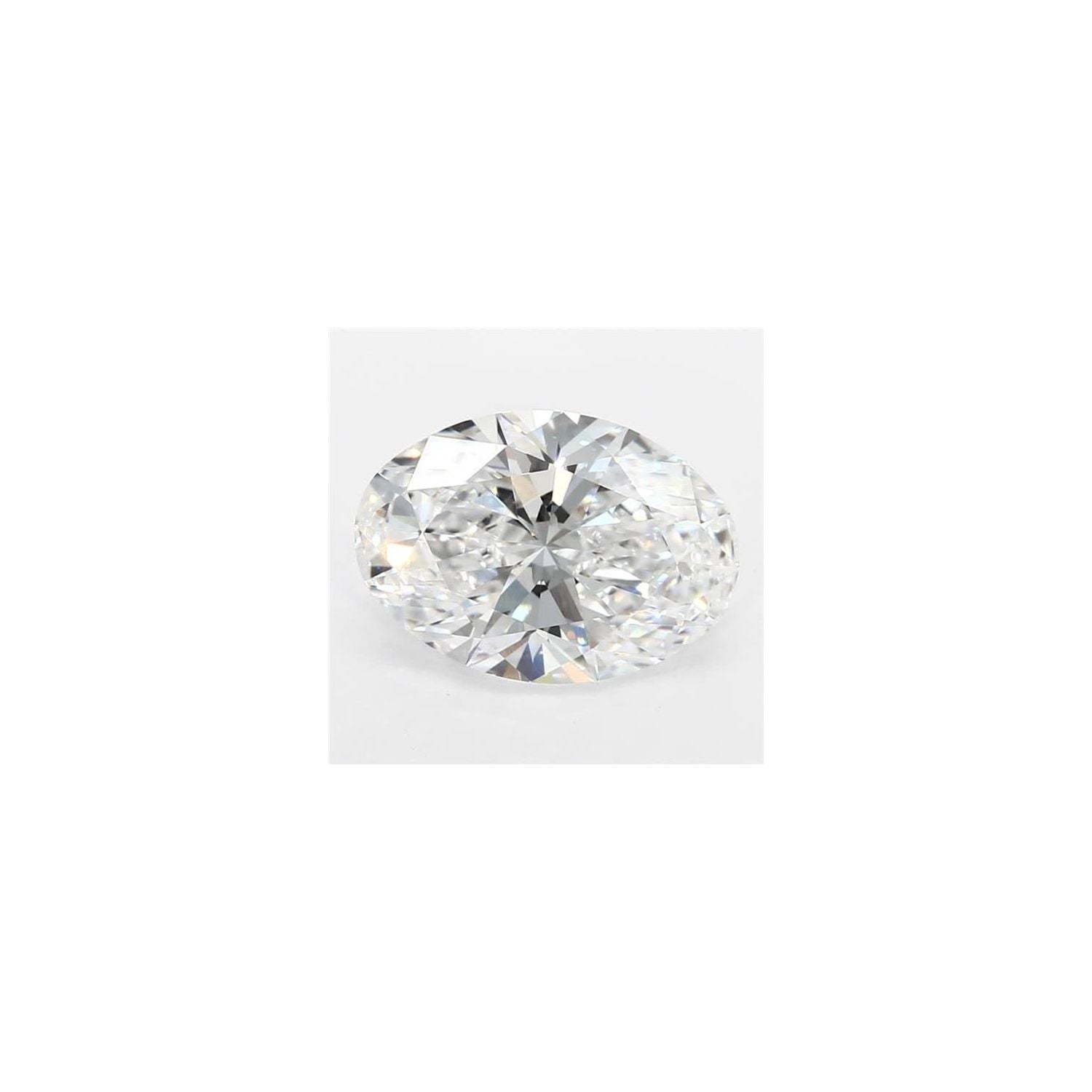 2.50 ct Oval Lab-Grown Diamond – D VS1 – Faceted Cut – GCAL Certified — Sapphire Row
