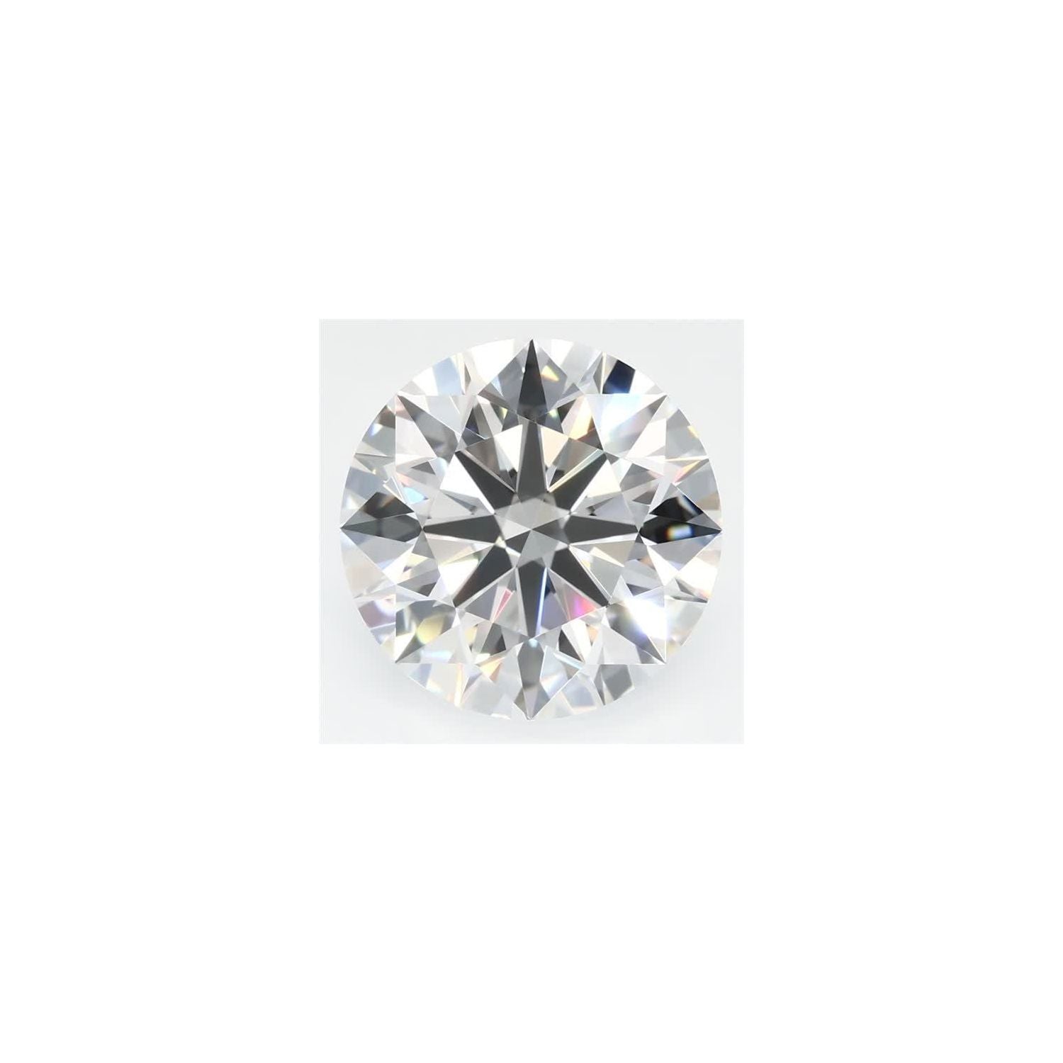 3.55 ct Round Lab-Grown Diamond – D VS1 – Faceted Cut – GCAL Certified — Sapphire Row