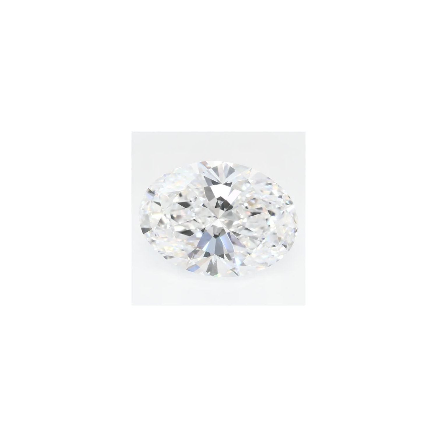 2.27 ct Oval Lab-Grown Diamond – D VVS2 – Faceted Cut – GCAL Certified — Sapphire Row