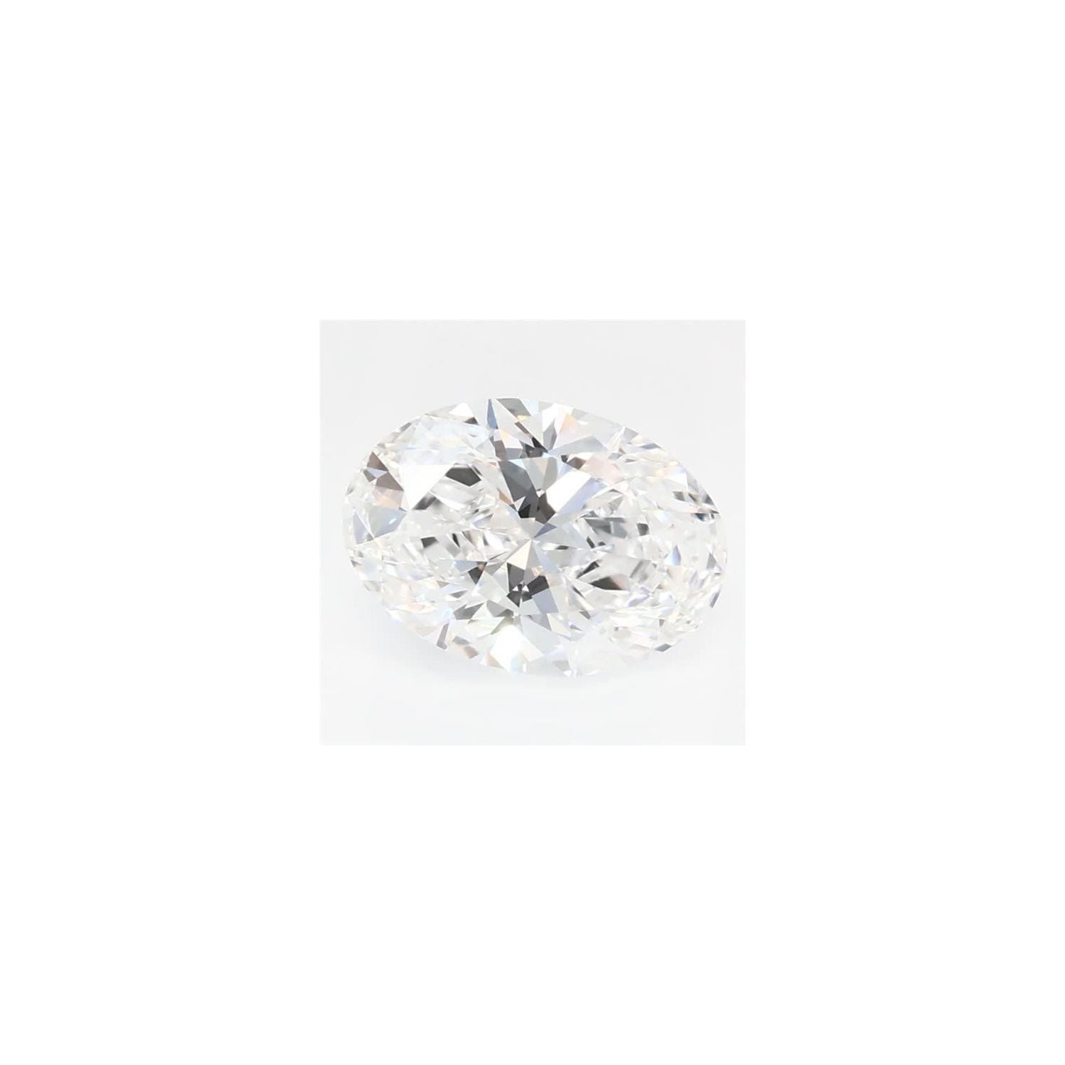 0.78 ct Oval Lab-Grown Diamond – E VVS2 – Faceted Cut – GCAL Certified — Sapphire Row