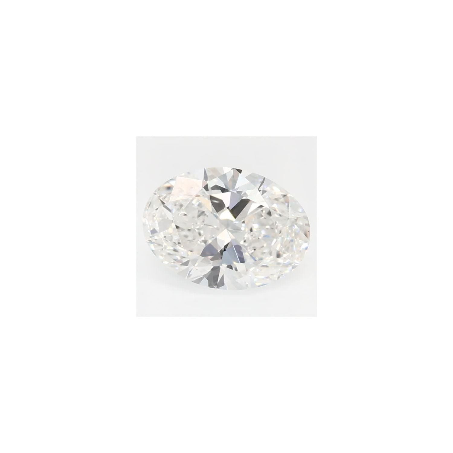 0.91 ct Oval Lab-Grown Diamond – F VS1 – Faceted Cut – GCAL Certified — Sapphire Row