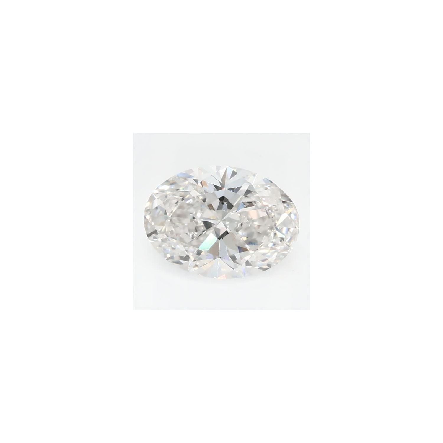 0.93 ct Oval Lab-Grown Diamond – G VS1 – Faceted Cut – GCAL Certified — Sapphire Row