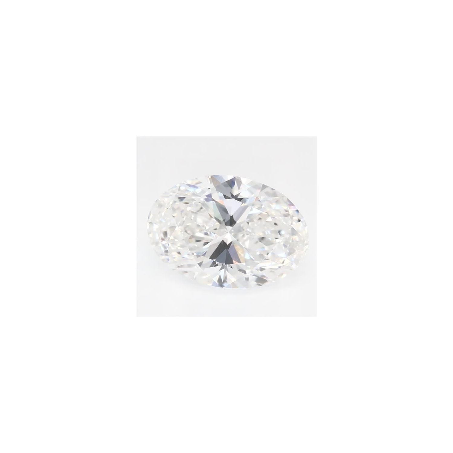 1.27 ct Oval Lab-Grown Diamond – D VVS2 – Faceted Cut – GCAL Certified — Sapphire Row