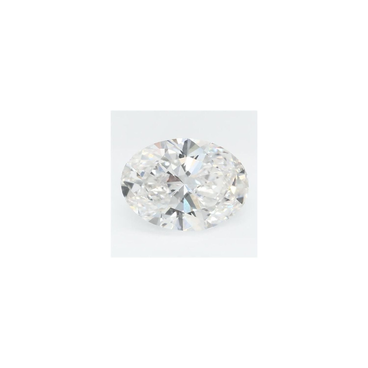 1.07 ct Oval Lab-Grown Diamond – F VVS2 – Faceted Cut – GCAL Certified — Sapphire Row