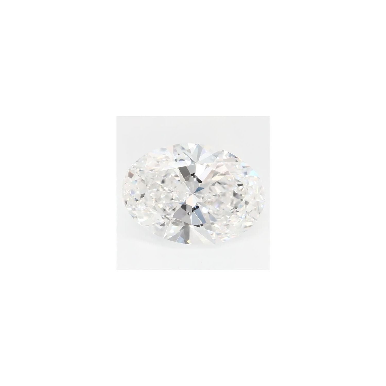 1.07 ct Oval Lab-Grown Diamond – E VVS2 – Faceted Cut – GCAL Certified — Sapphire Row