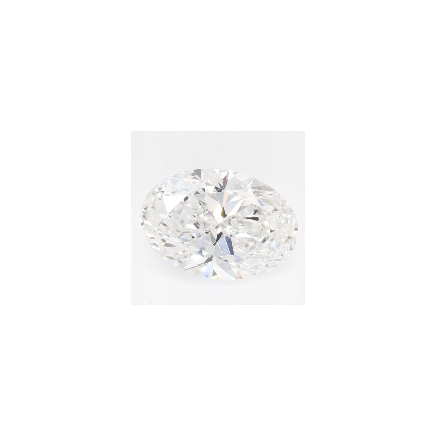 0.79 ct Oval Lab-Grown Diamond – E VVS2 – Faceted Cut – GCAL Certified — Sapphire Row