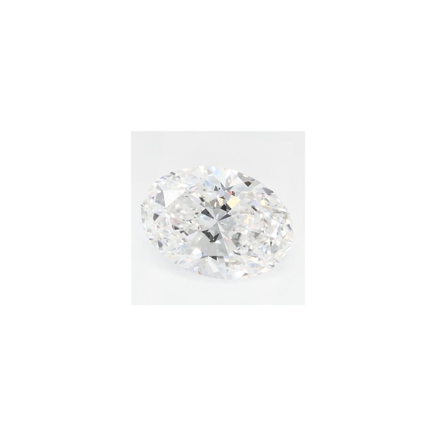 1.23 ct Oval Lab-Grown Diamond – D VVS2 – Faceted Cut – GCAL Certified — Sapphire Row