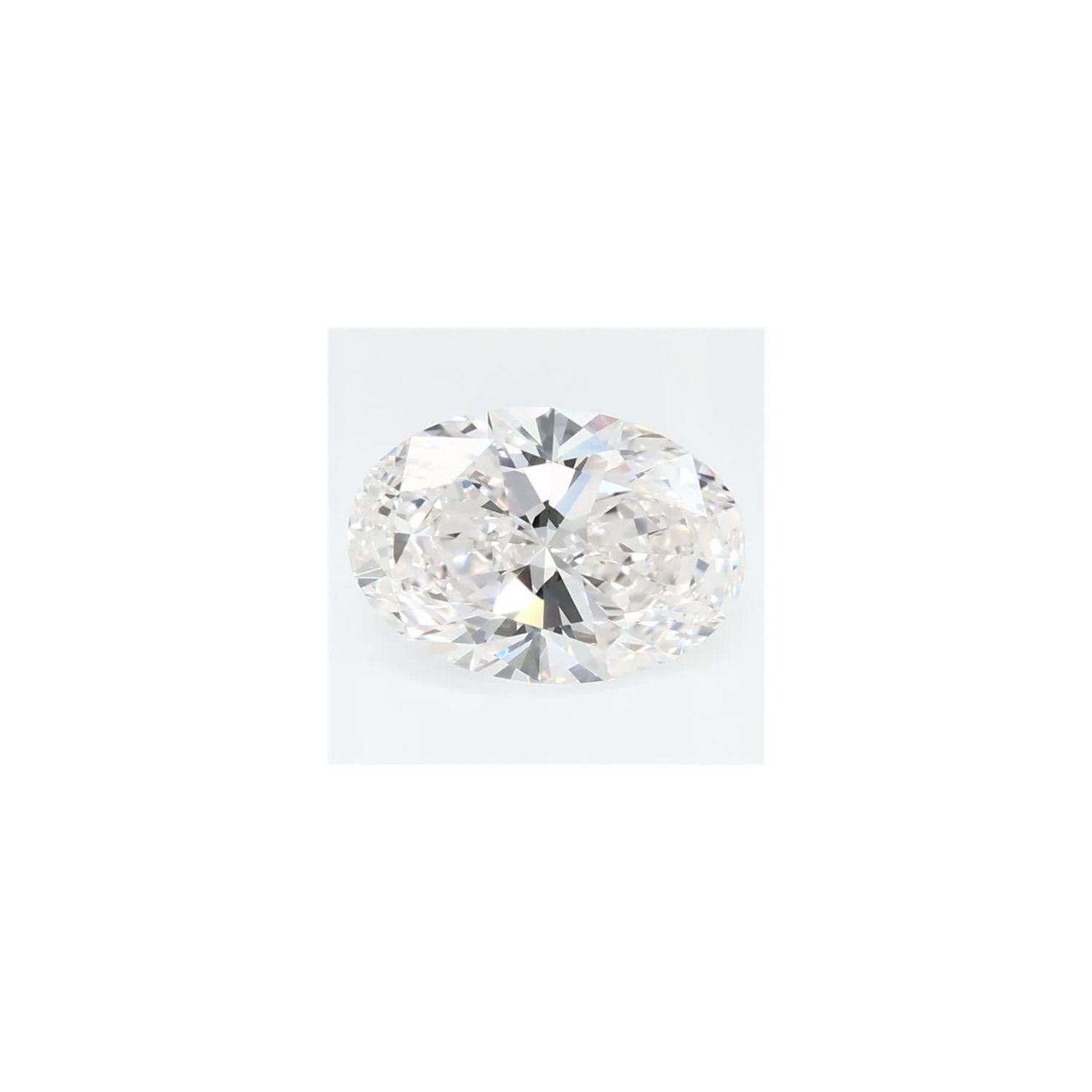 1.05 ct Oval Lab-Grown Diamond – F VVS2 – Faceted Cut – GCAL Certified — Sapphire Row
