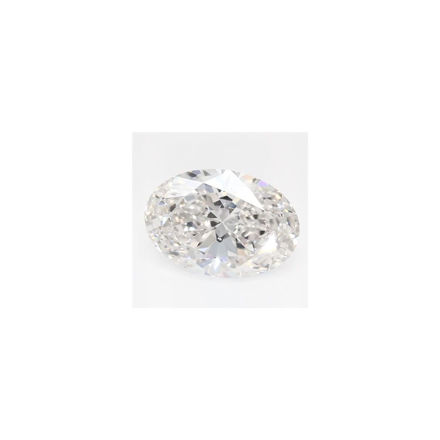 0.79 ct Oval Lab-Grown Diamond – F VS1 – Faceted Cut – GCAL Certified — Sapphire Row