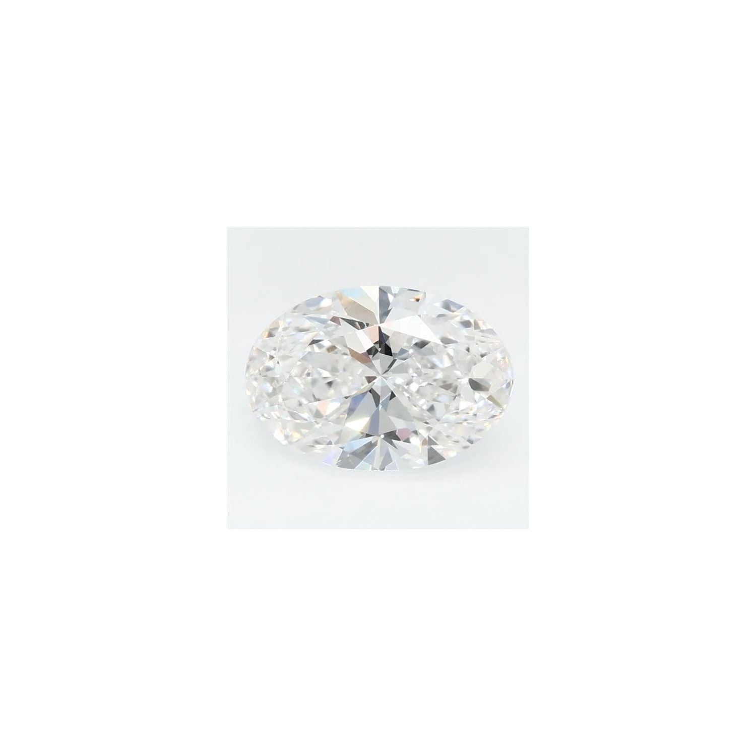 1.09 ct Oval Lab-Grown Diamond – E VVS2 – Faceted Cut – GCAL Certified — Sapphire Row