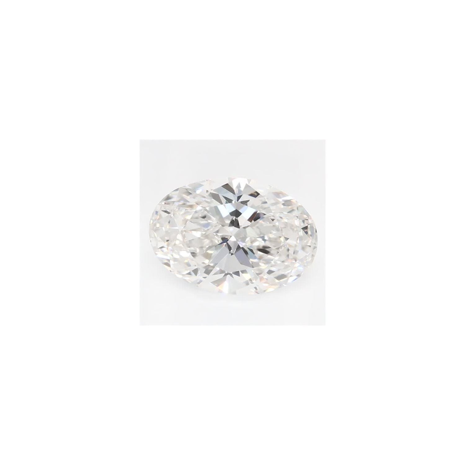 0.91 ct Oval Lab-Grown Diamond – F VS1 – Faceted Cut – GCAL Certified — Sapphire Row