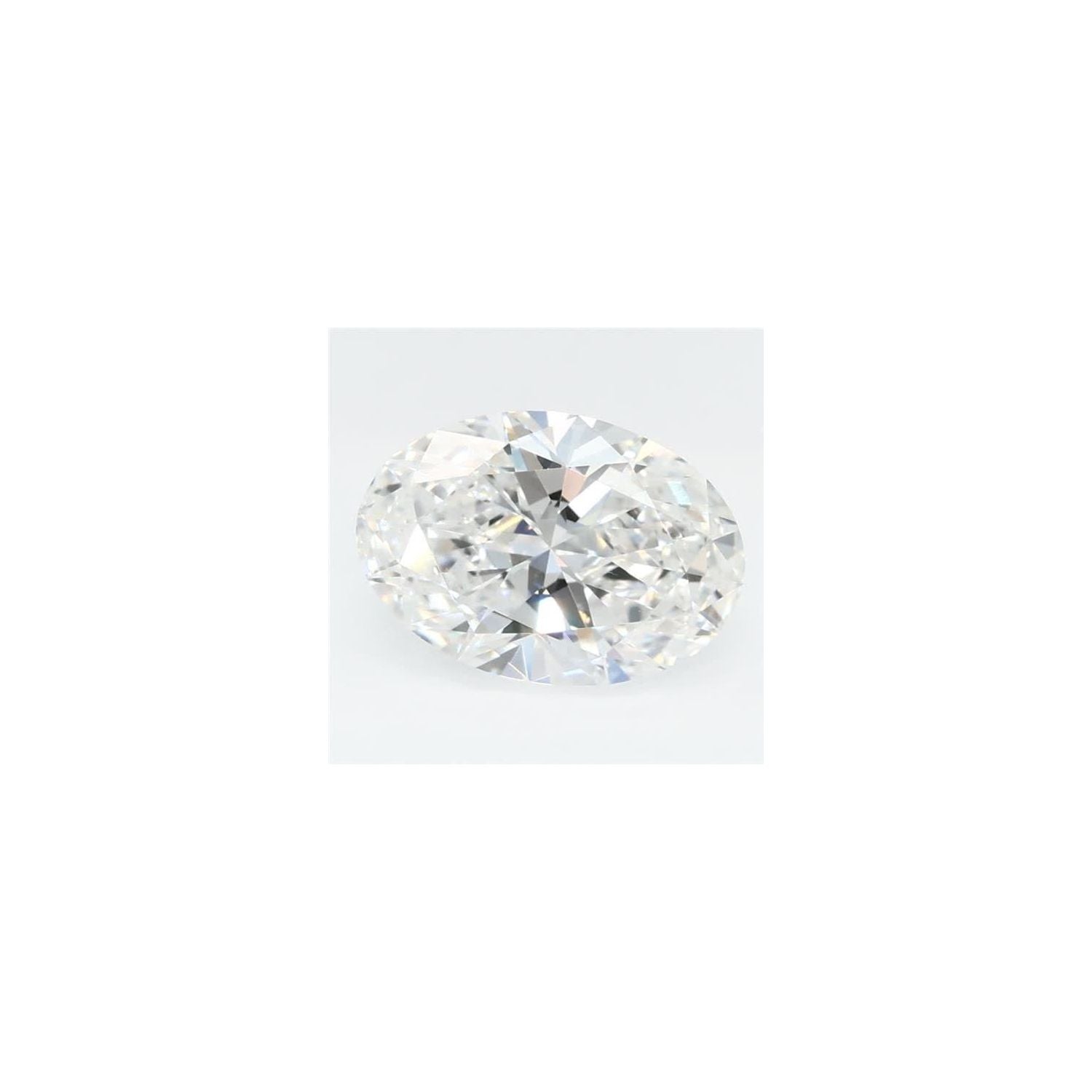 1.04 ct Oval Lab-Grown Diamond – F VVS2 – Faceted Cut – GCAL Certified — Sapphire Row